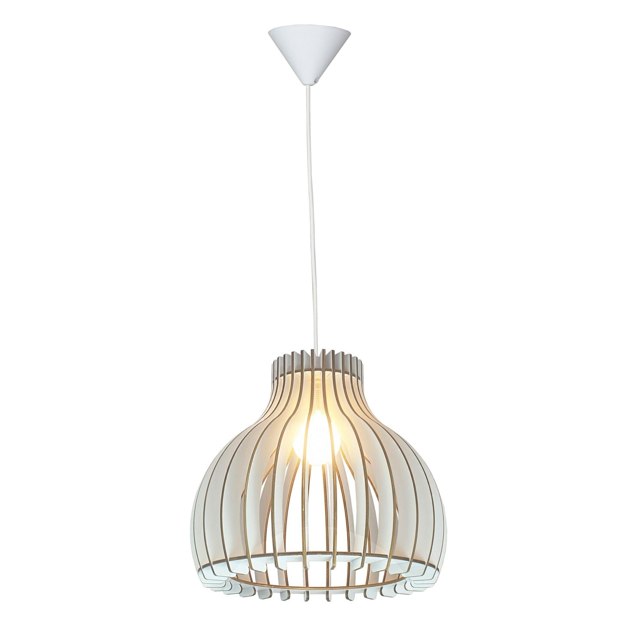 FocusLight Orsa - Pendant lamp - White - Ø31 cm