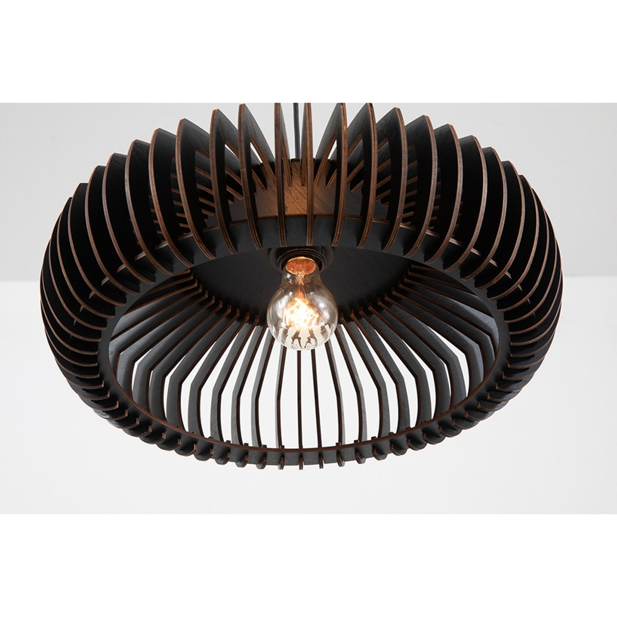 FocusLight Rio - Pendant lamp - Black - Ø46 cm