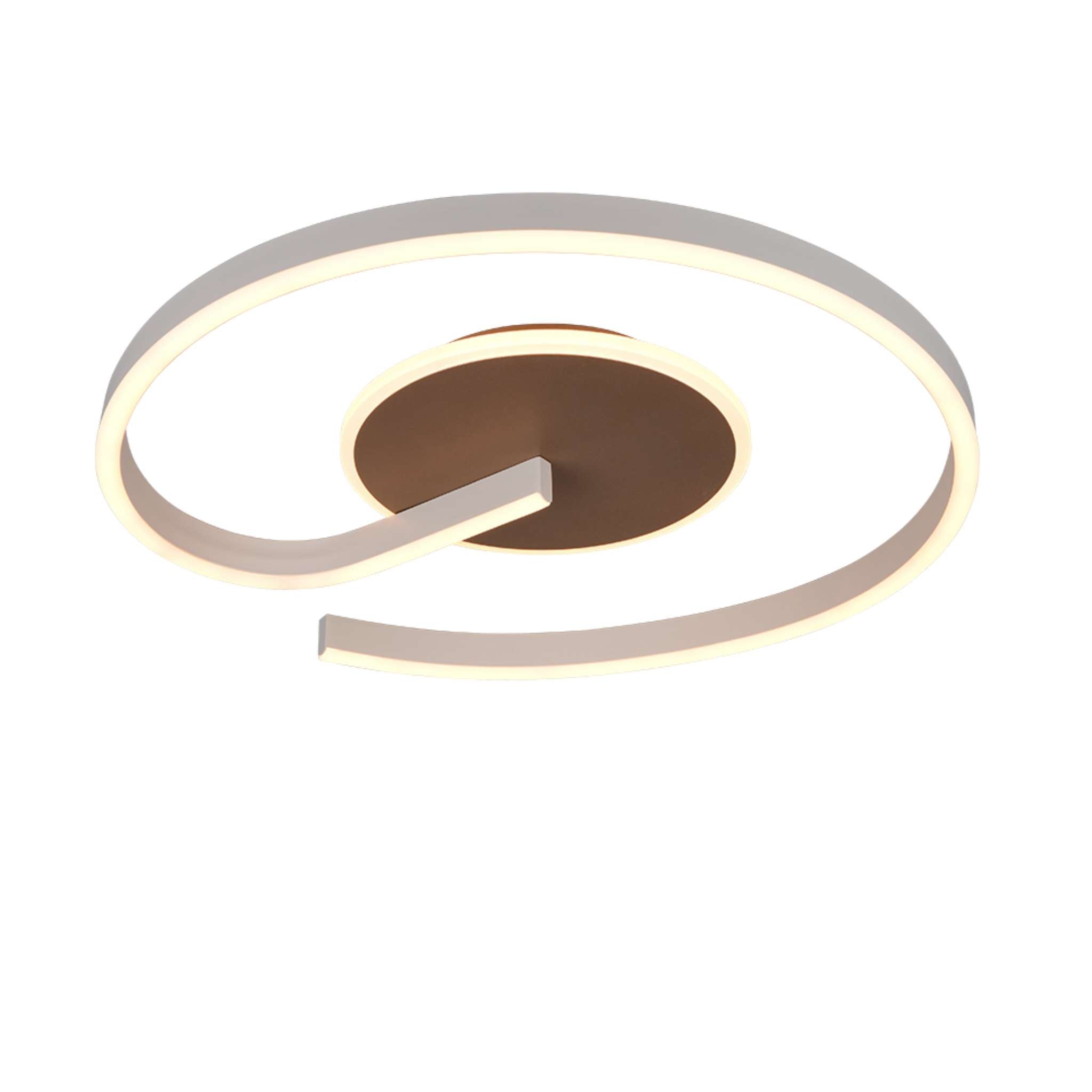 TRIO Calle LED Ceiling light - coffee