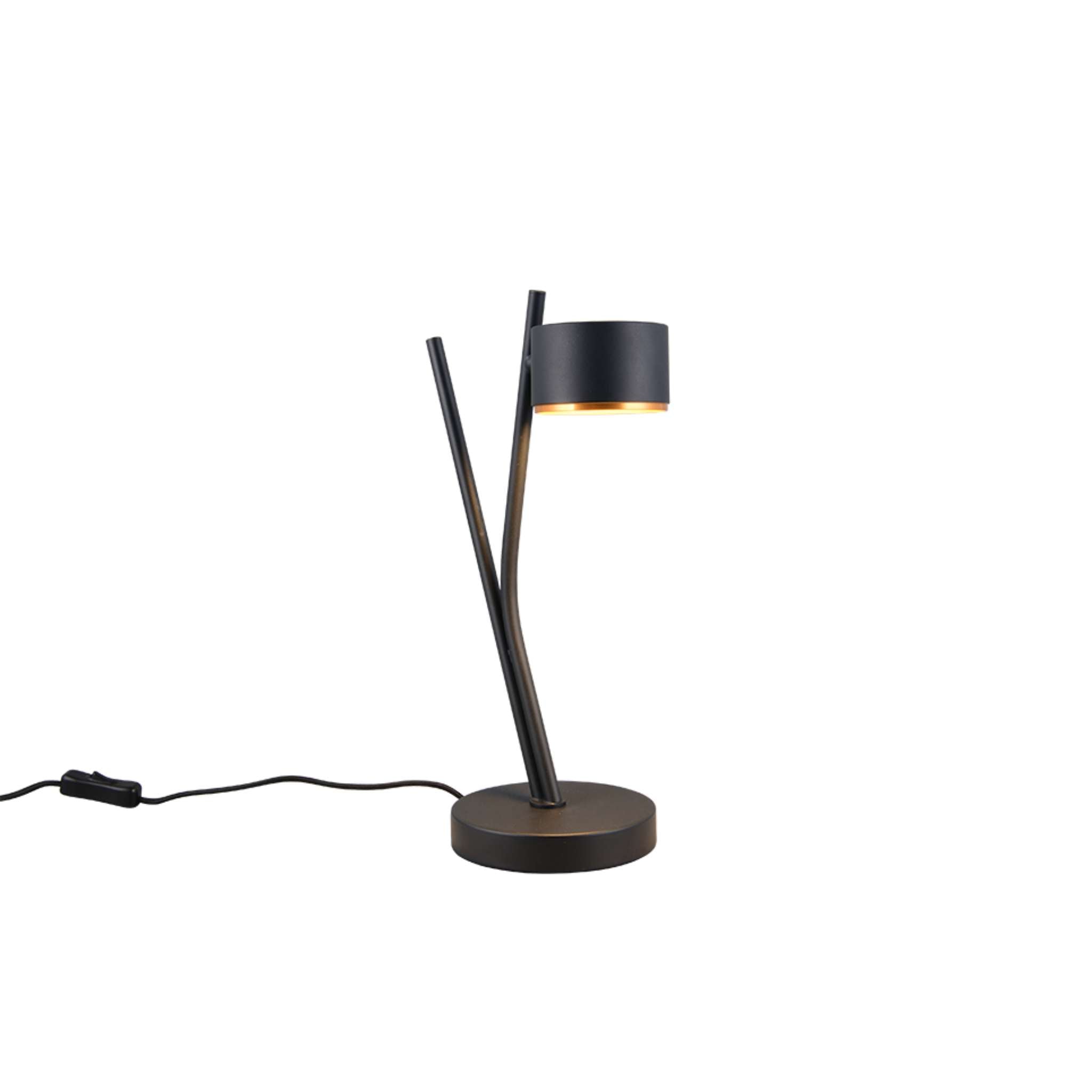 TRIO Coda table lamp GX53 - black/gold