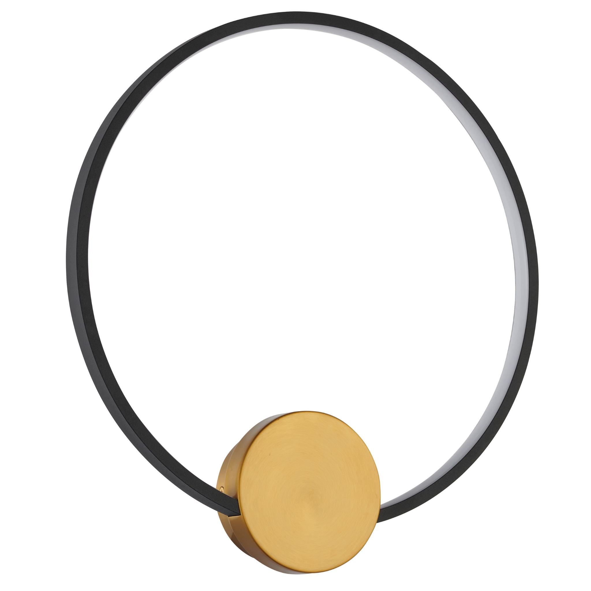 Condida - 241111-32 - LED wall light - brass/sand black