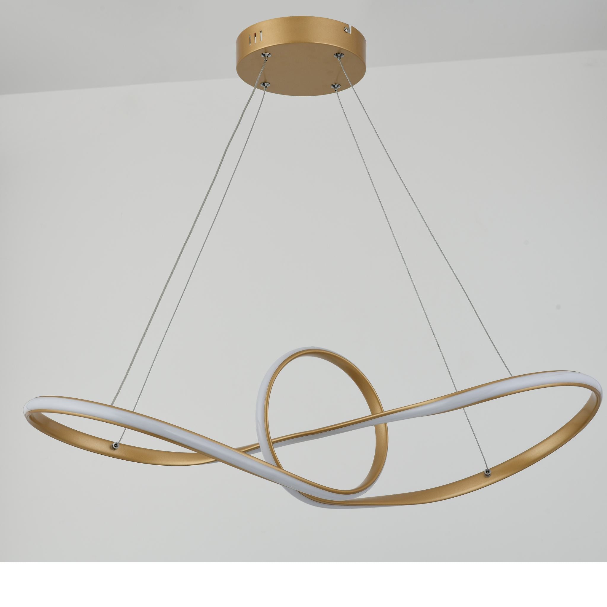 Arlena 335201-03 - Pendant lamp - Painted gold