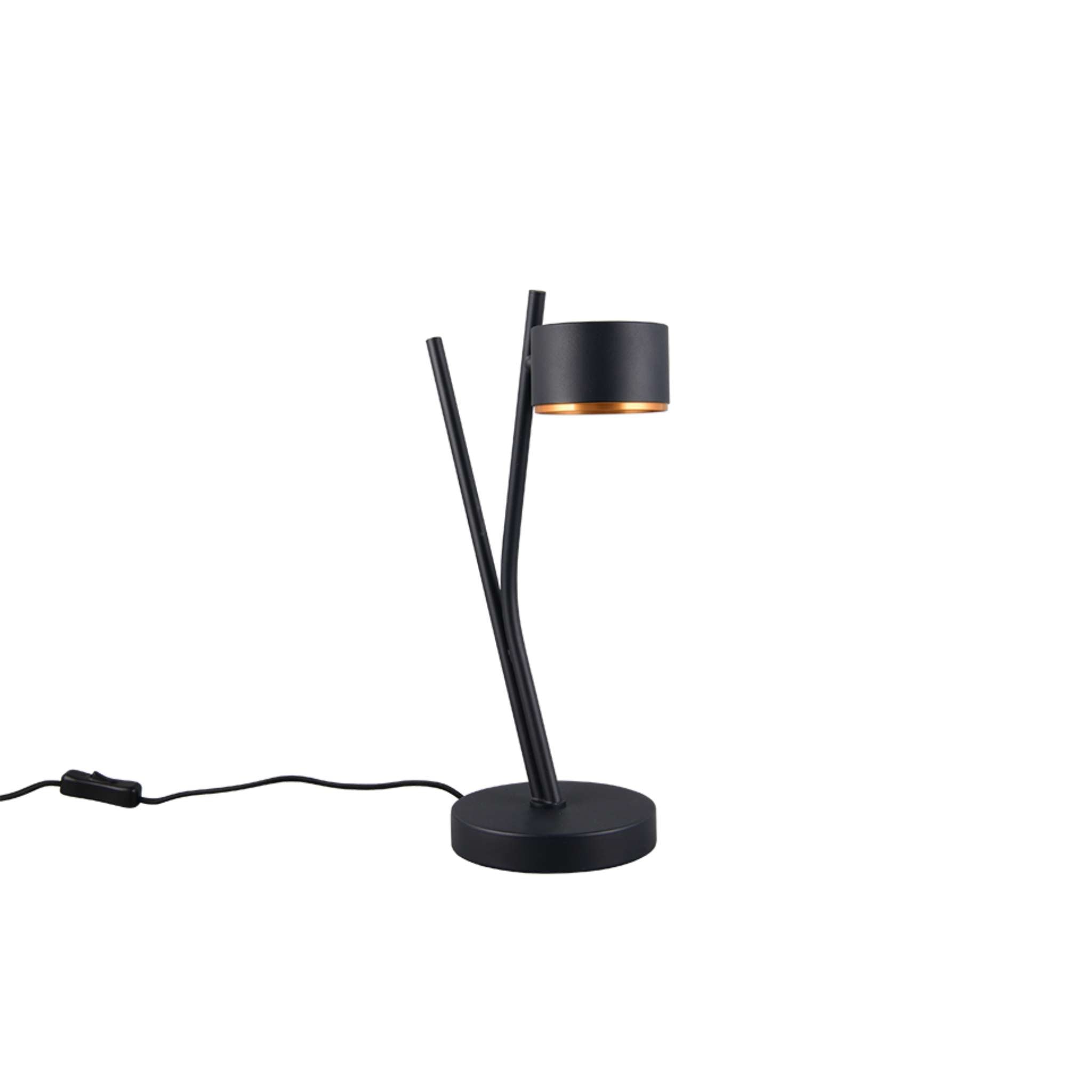 TRIO Coda table lamp GX53 - black/gold
