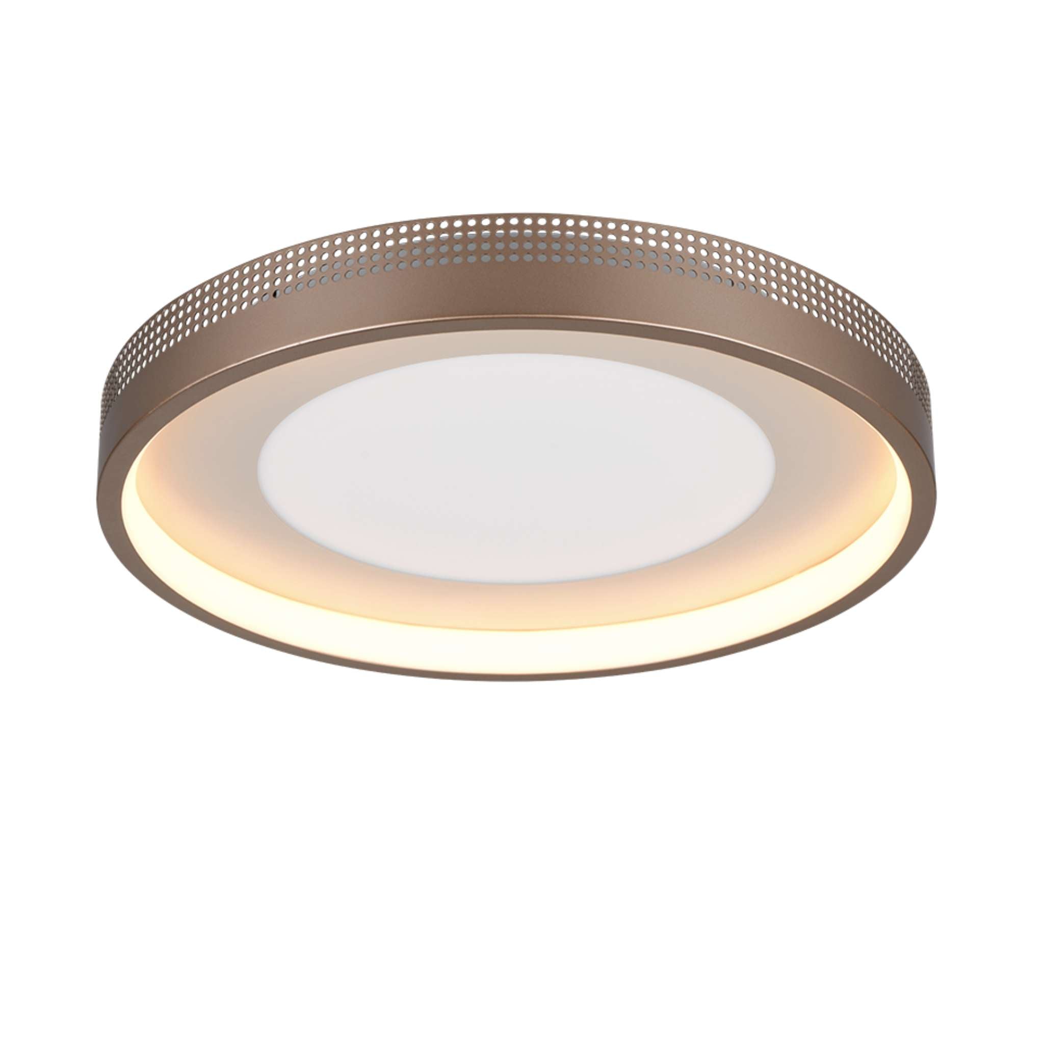 TRIO Solea LED Ceiling light 40 cm - coffee