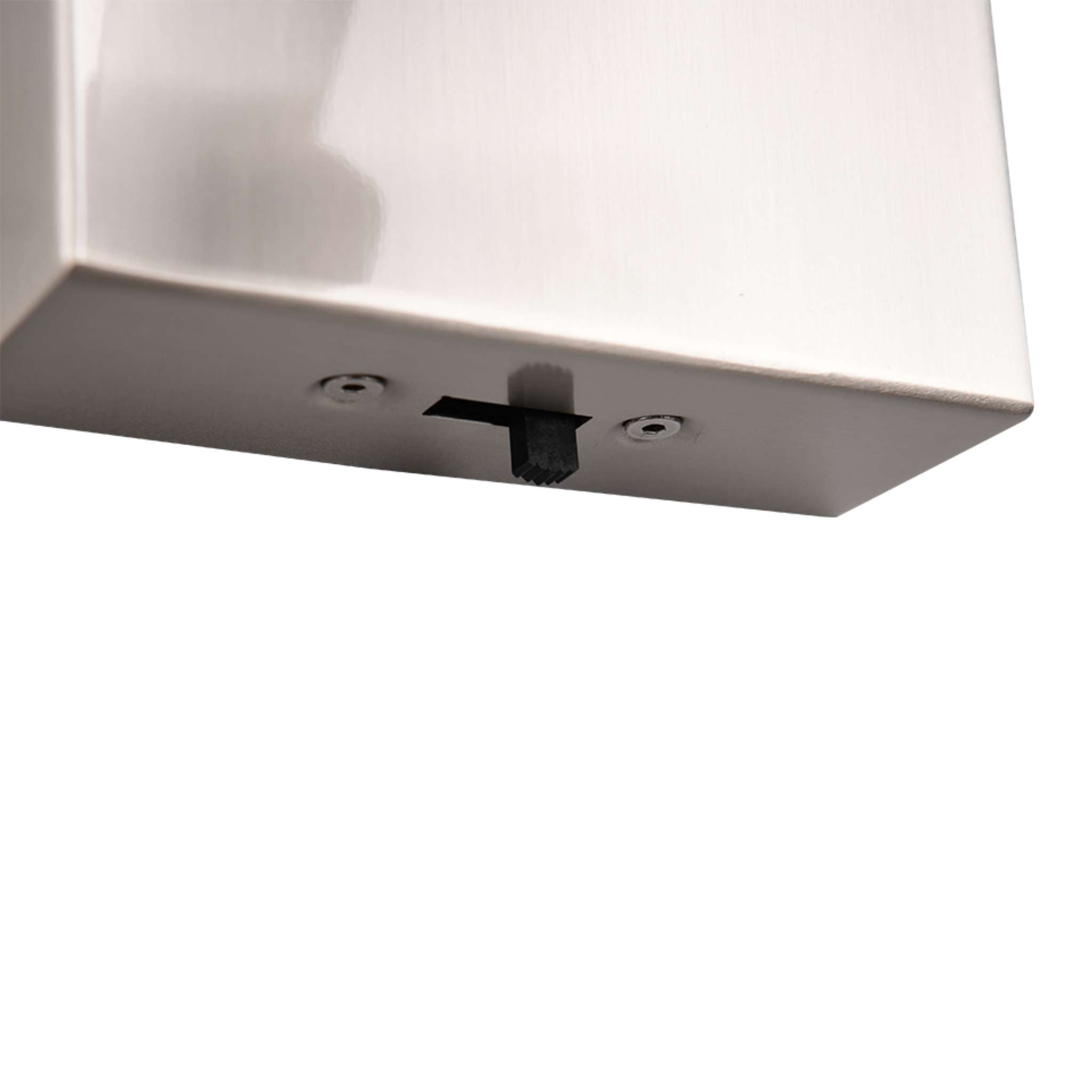 TRIO Ikaris LED spotlight 1-piece - brushed steel/matte black