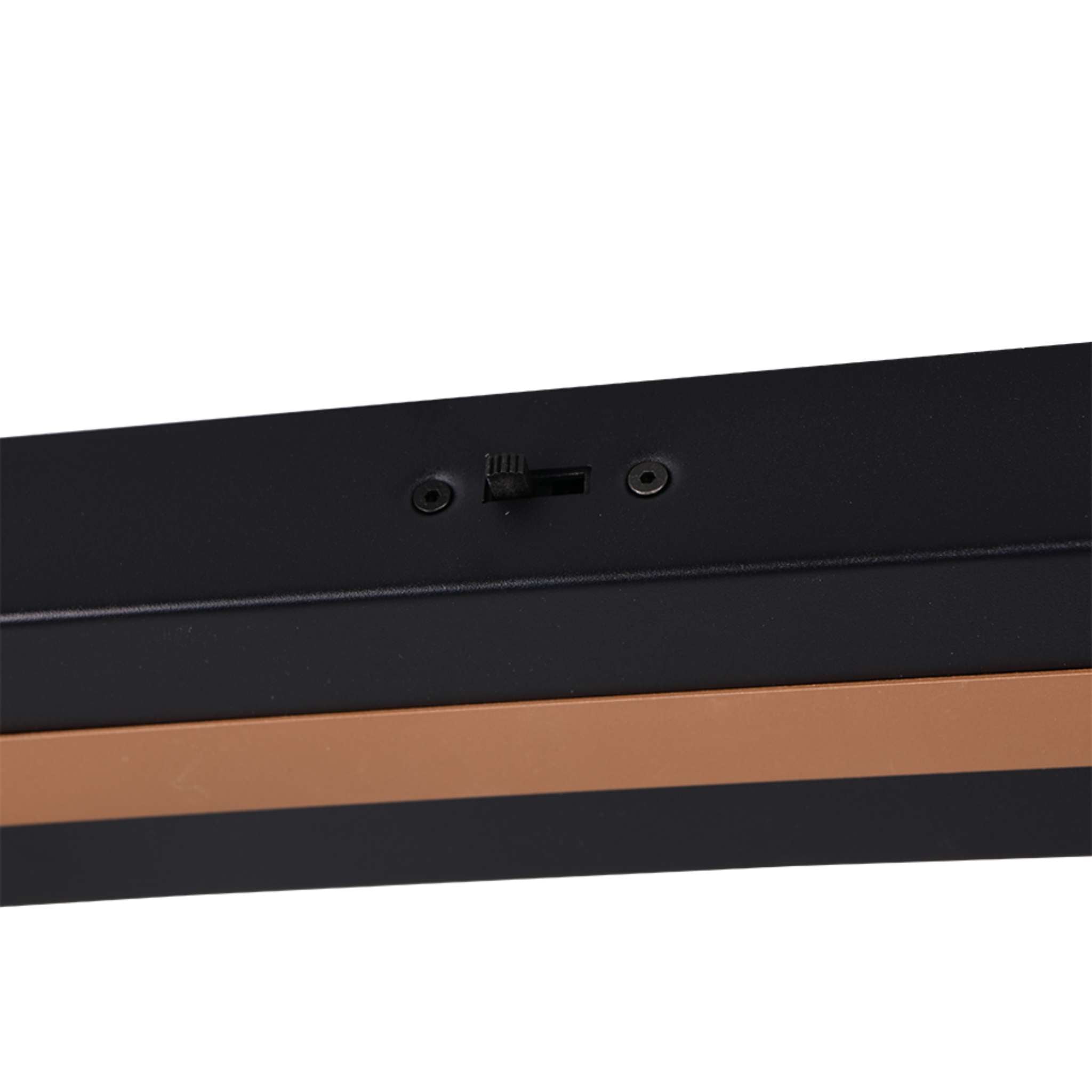 TRIO Ikaris LED spotlight 2-piece - matte black/coffee