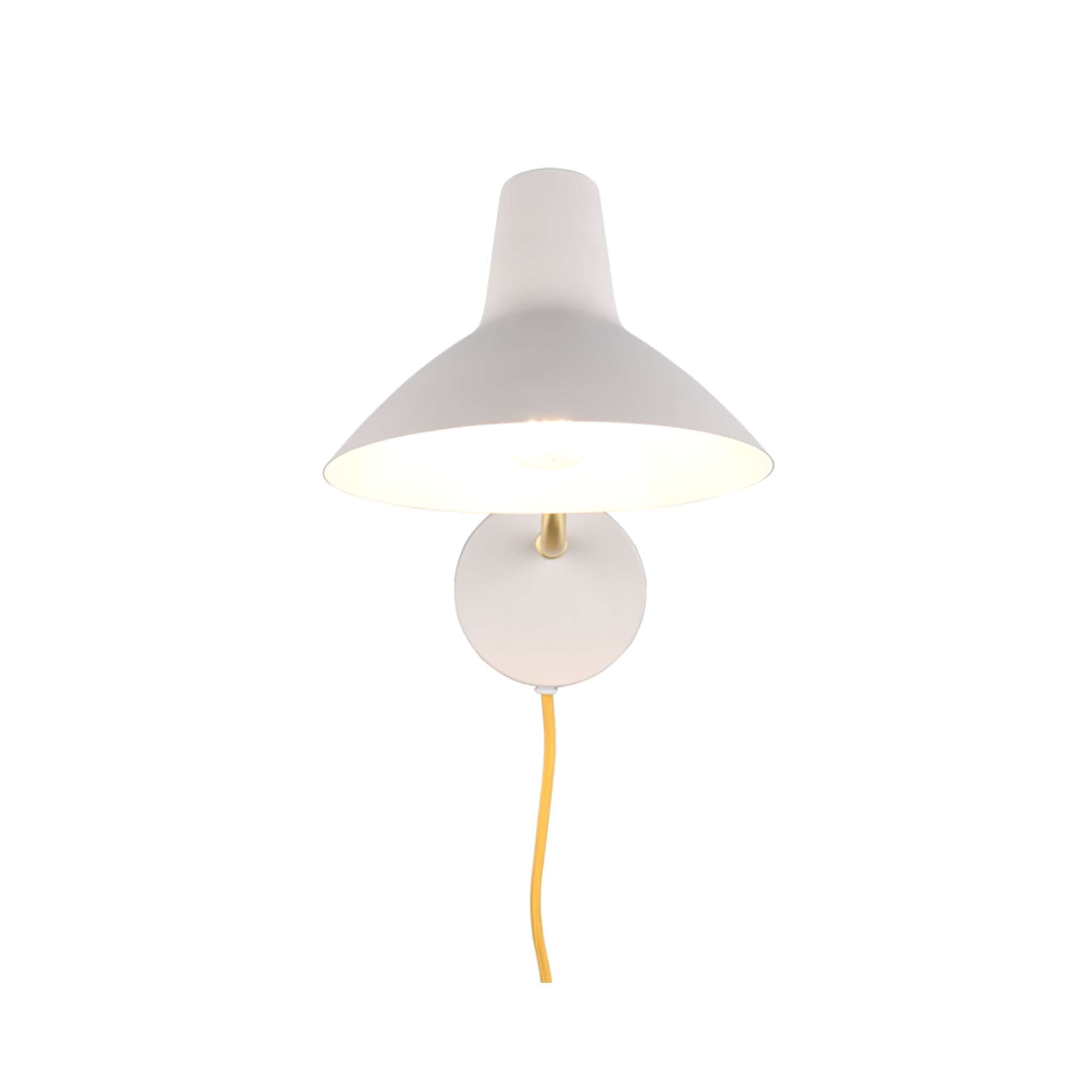 TRIO Traveller Wall light E27 - warm gray/gold