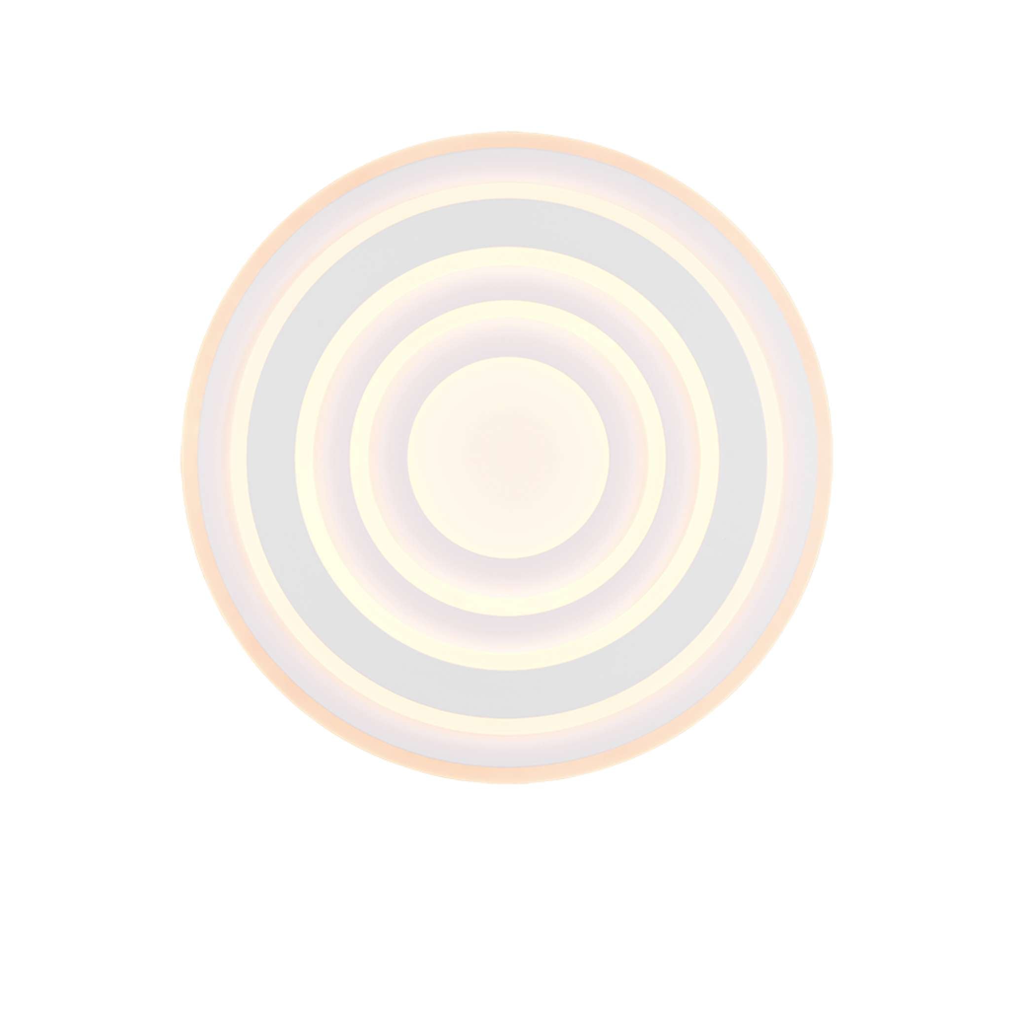 TRIO Costa LED kattovalaisin 48 cm - mattavalkoinen