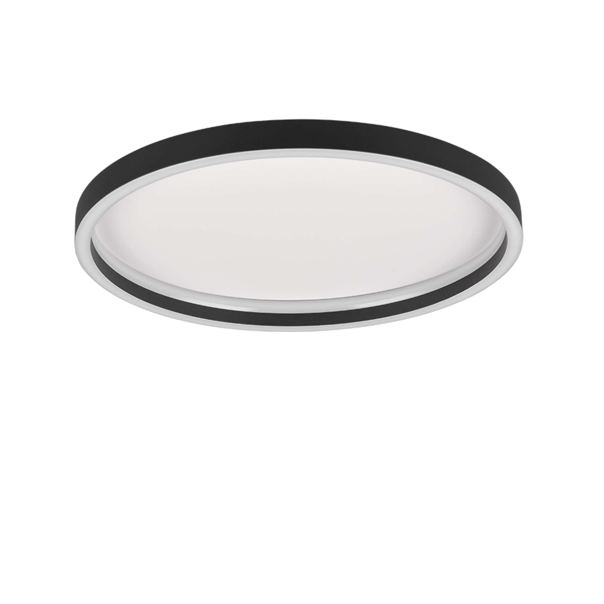 TRIO Rotonda LED Ceiling light round - matte black