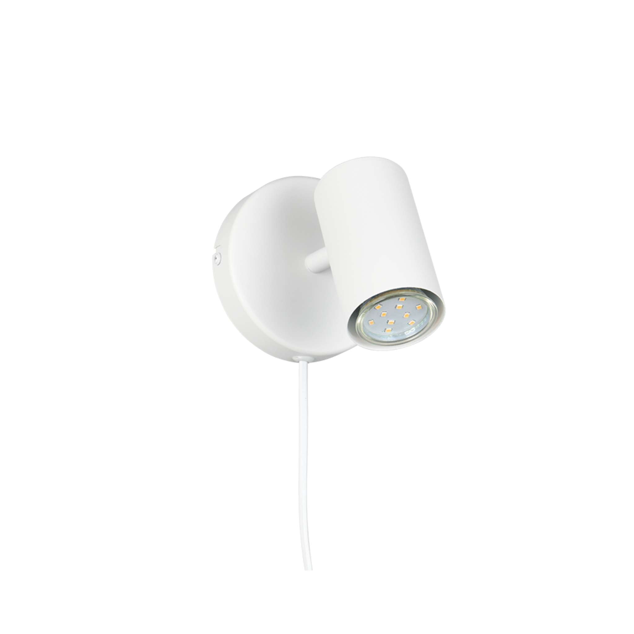 TRIO Marlina spotlight 1-piece GU10 - white SCANDI