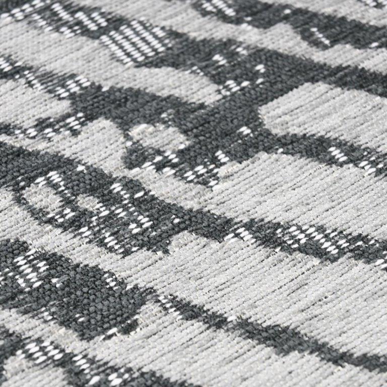 Alexa sileäksi kudottu matto - harmaa.