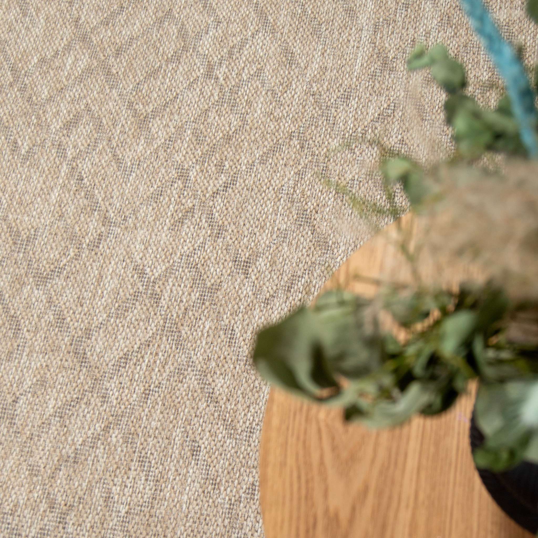 Alta rubber backed Rug - linen