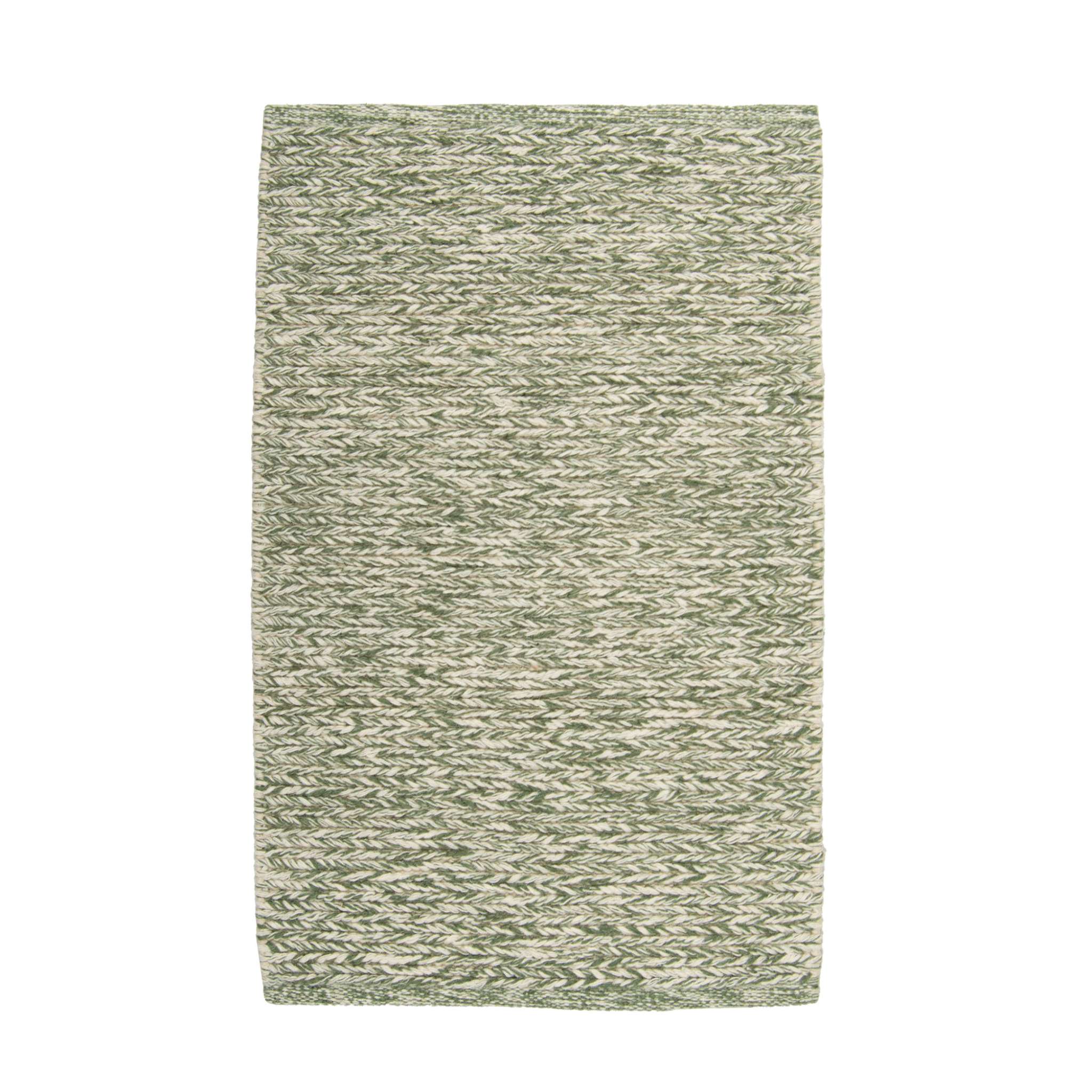Anna Wool rug - green