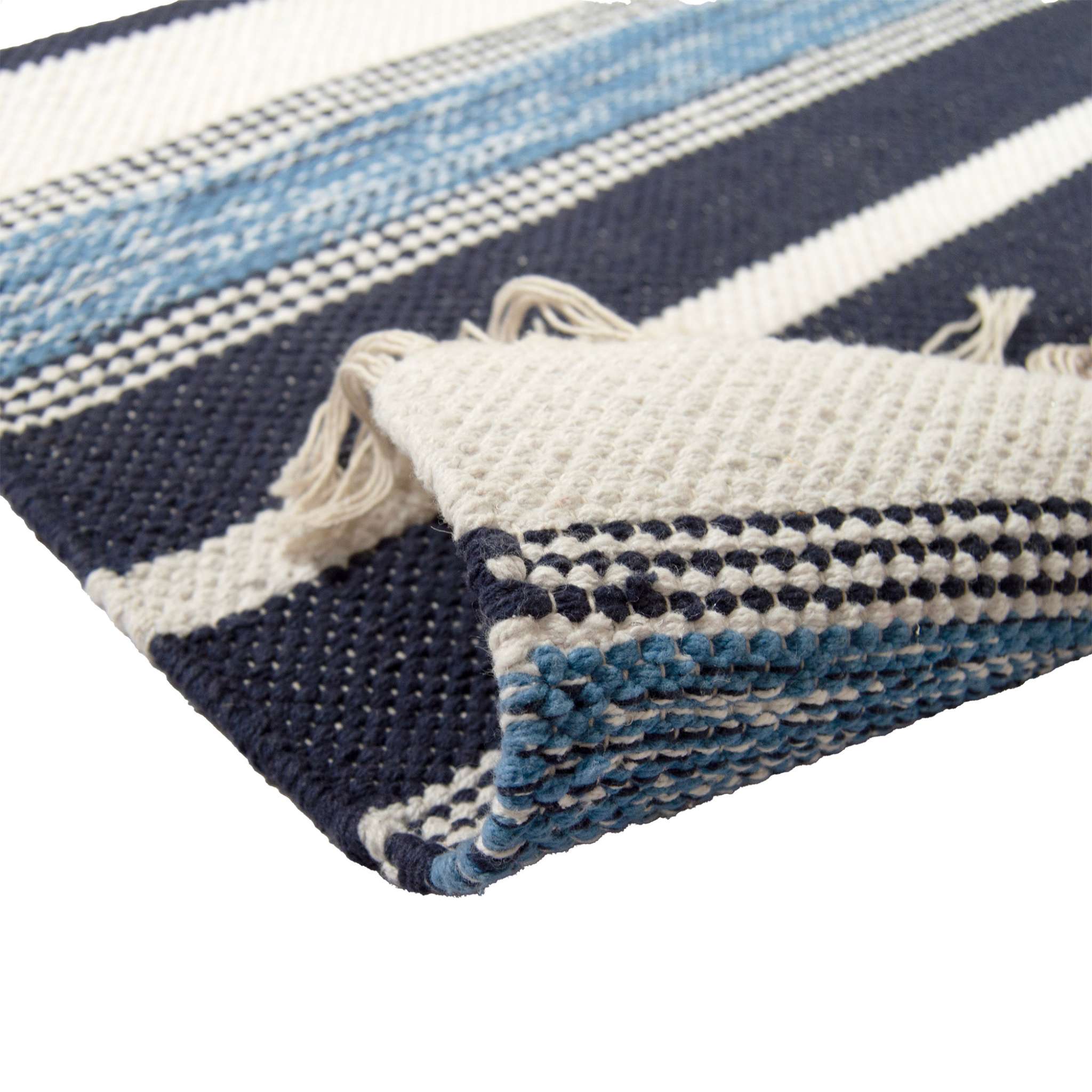 Arne Cotton rug - blue
