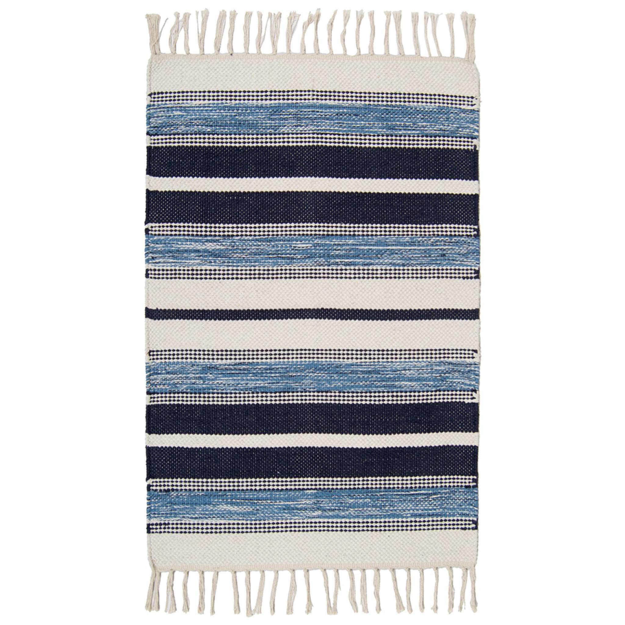 Arne Cotton rug - blue