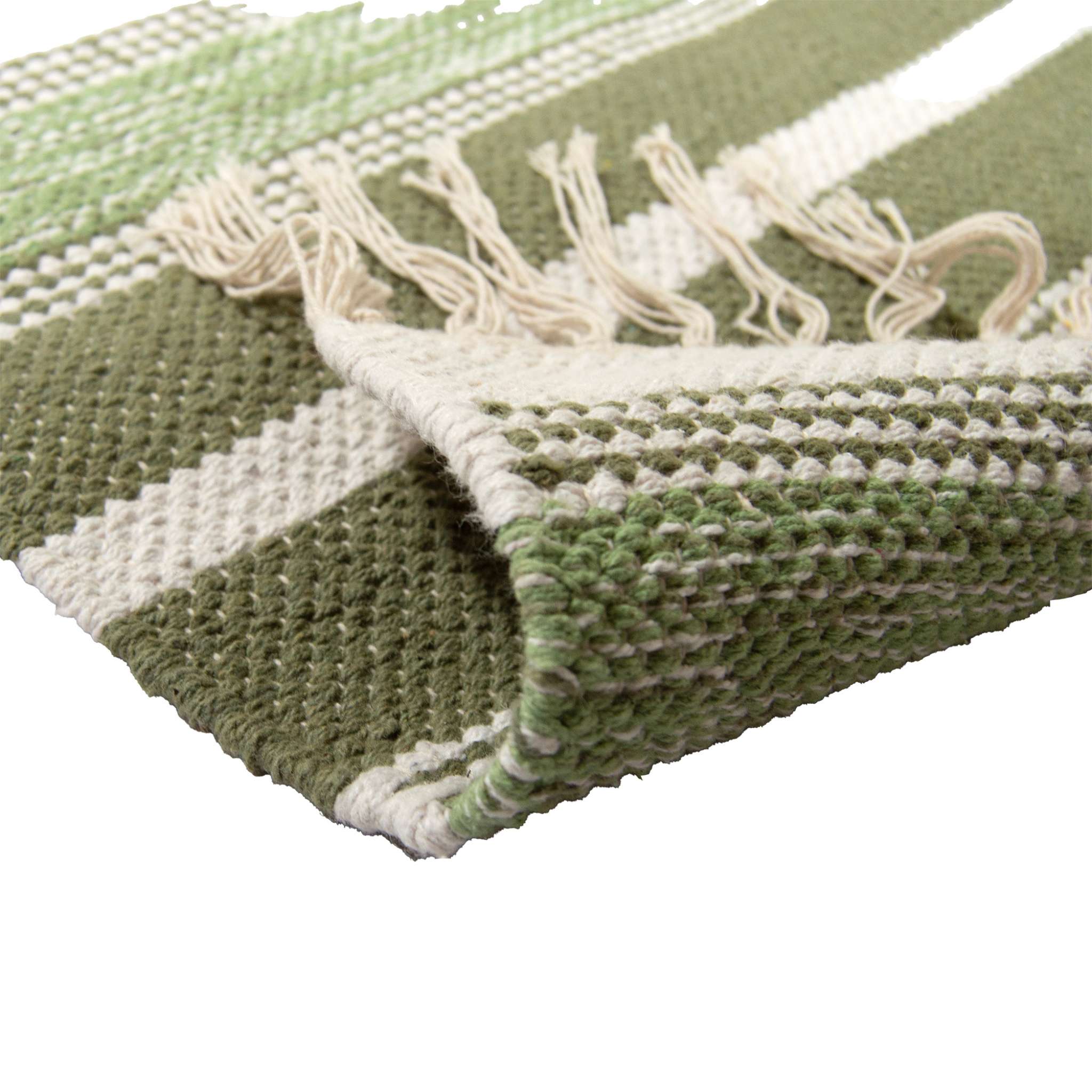Arne Cotton rug - green