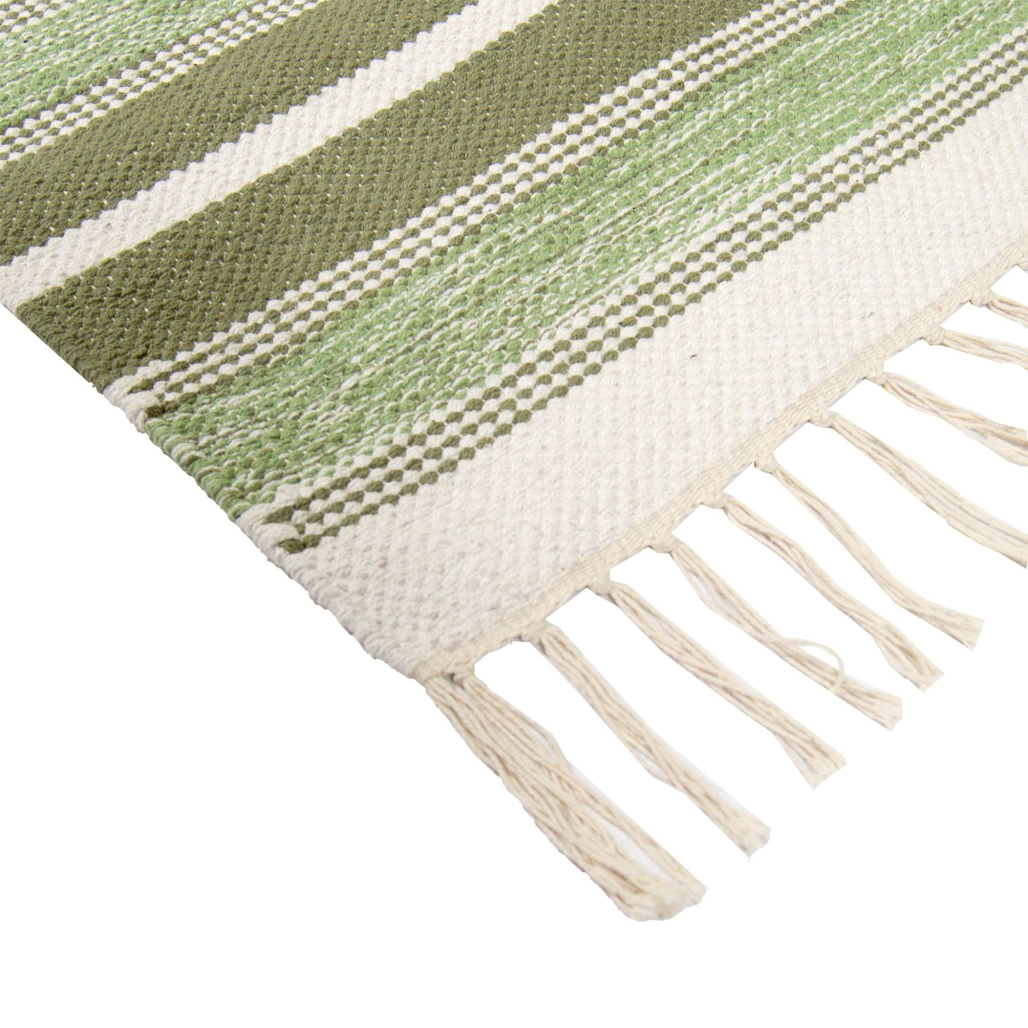 Arne Cotton rug - green