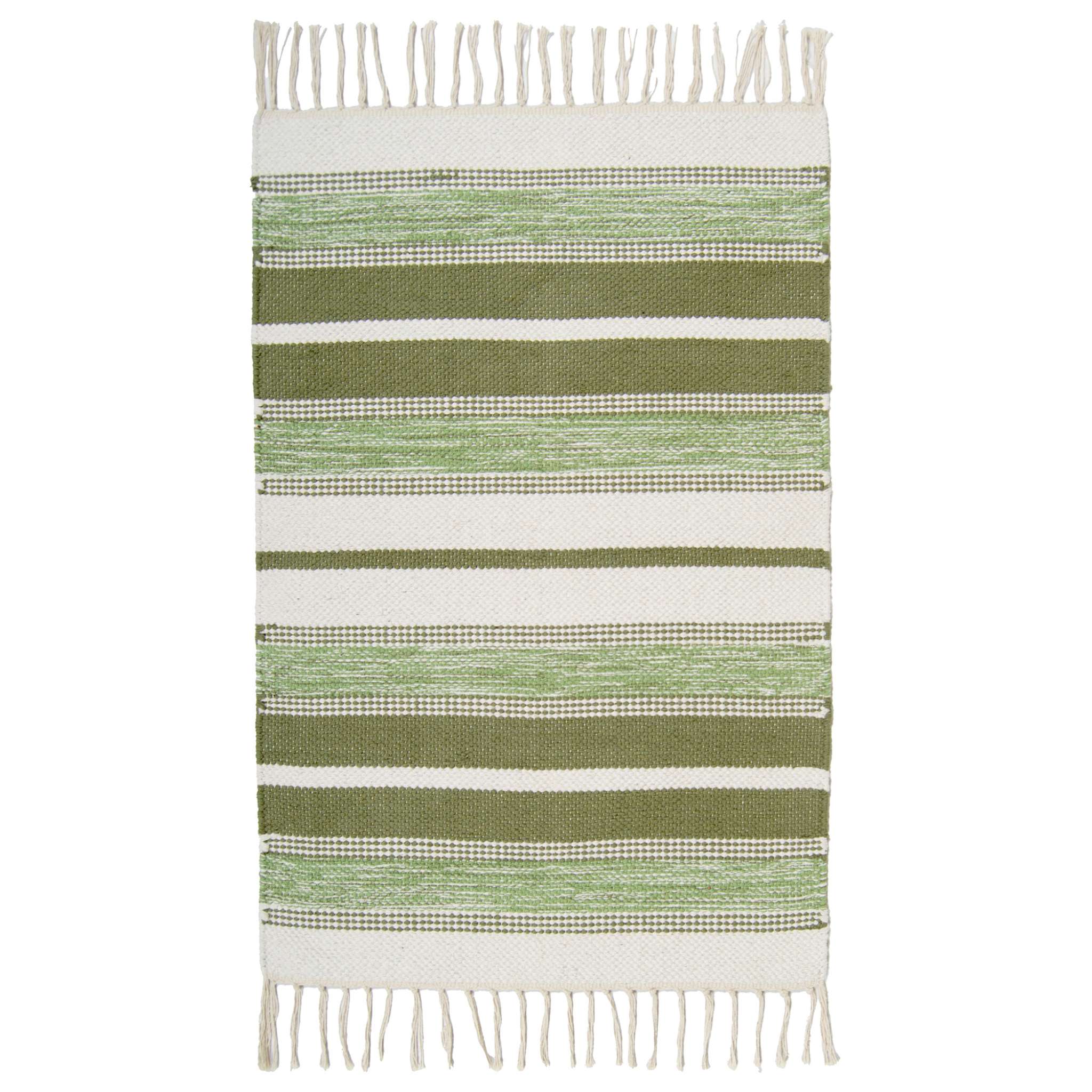 Arne Cotton rug - green