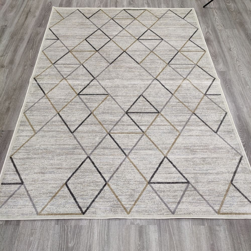 Ava viskoosimatto - beige.