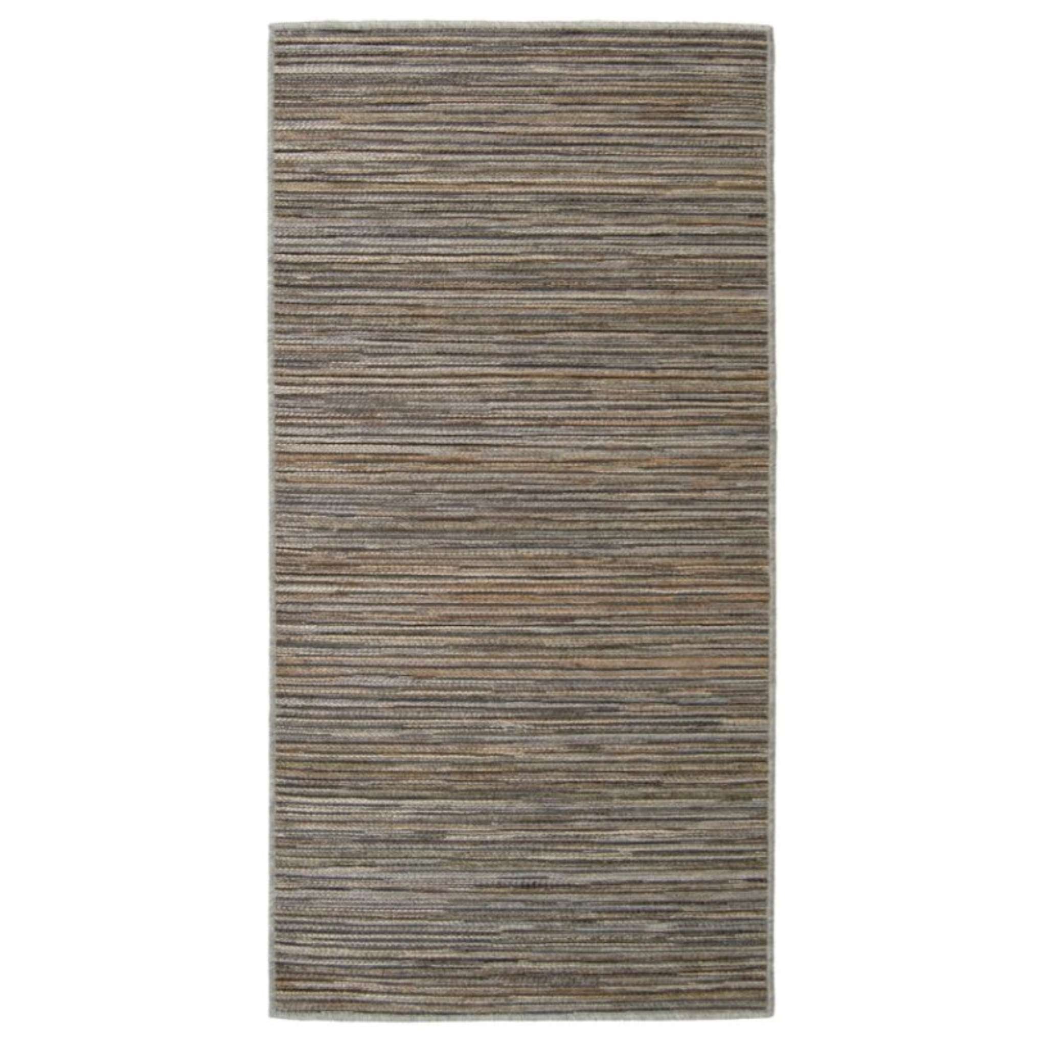Brighton Runner rug Roll - gray