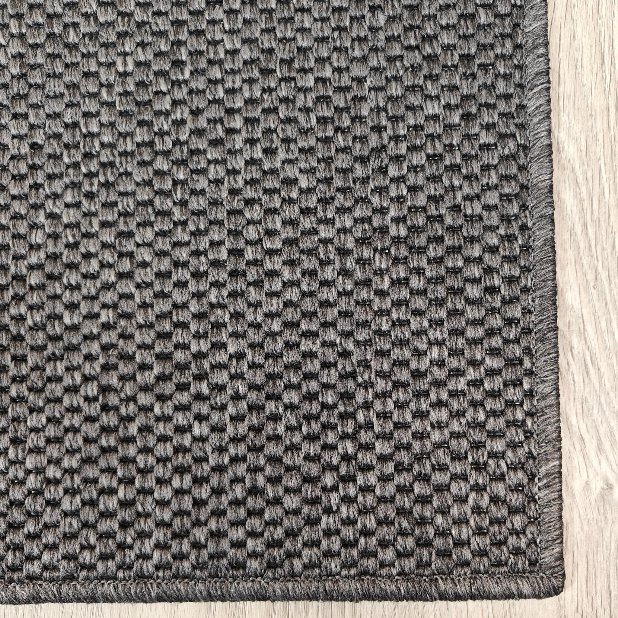 Narma BROOKLYN sileäksi kudottu matto - Harmaa