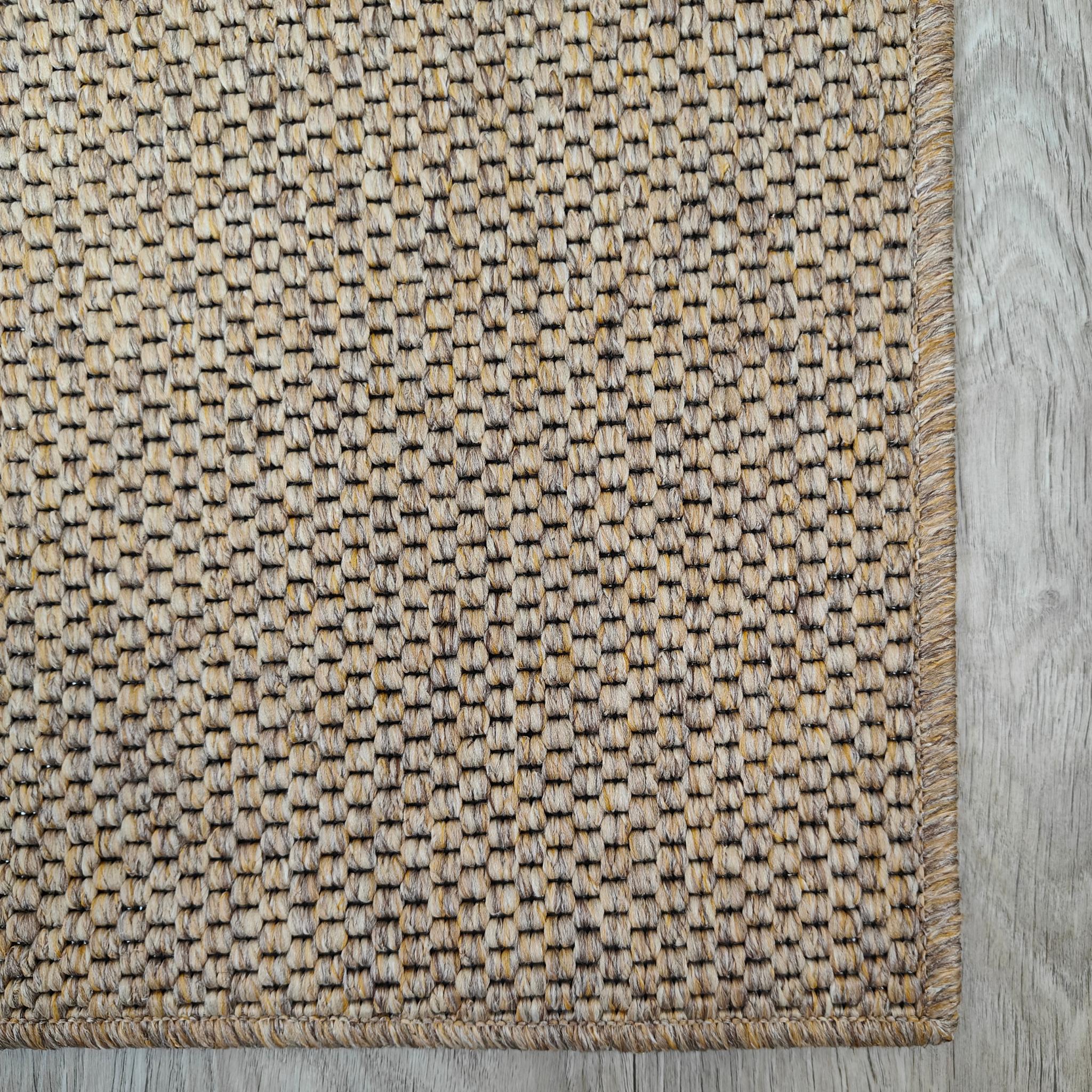 Narma BROOKLYN Flatweave rug, Custom Size - Gold