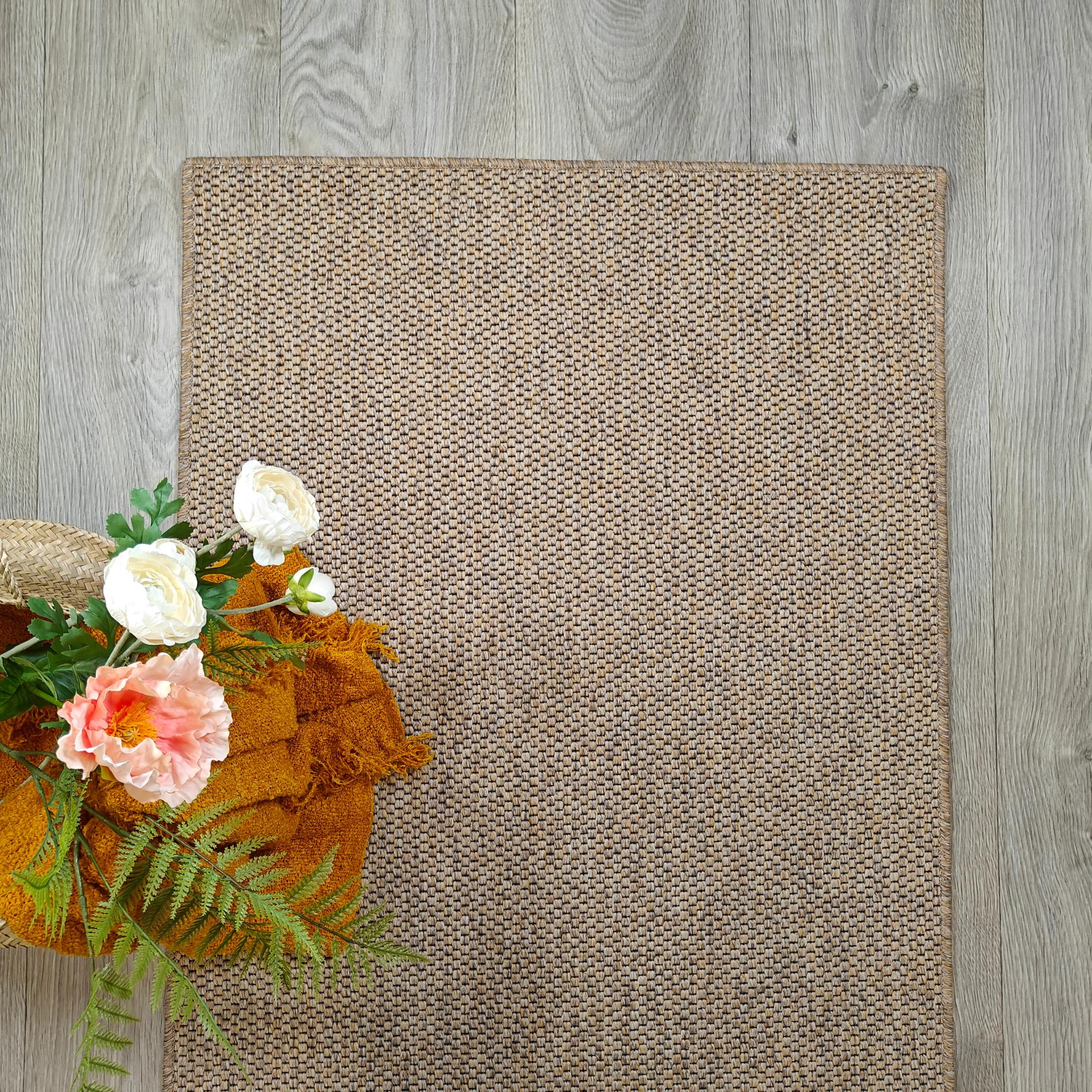 Narma BROOKLYN Flatweave rug, Custom Size - Gold