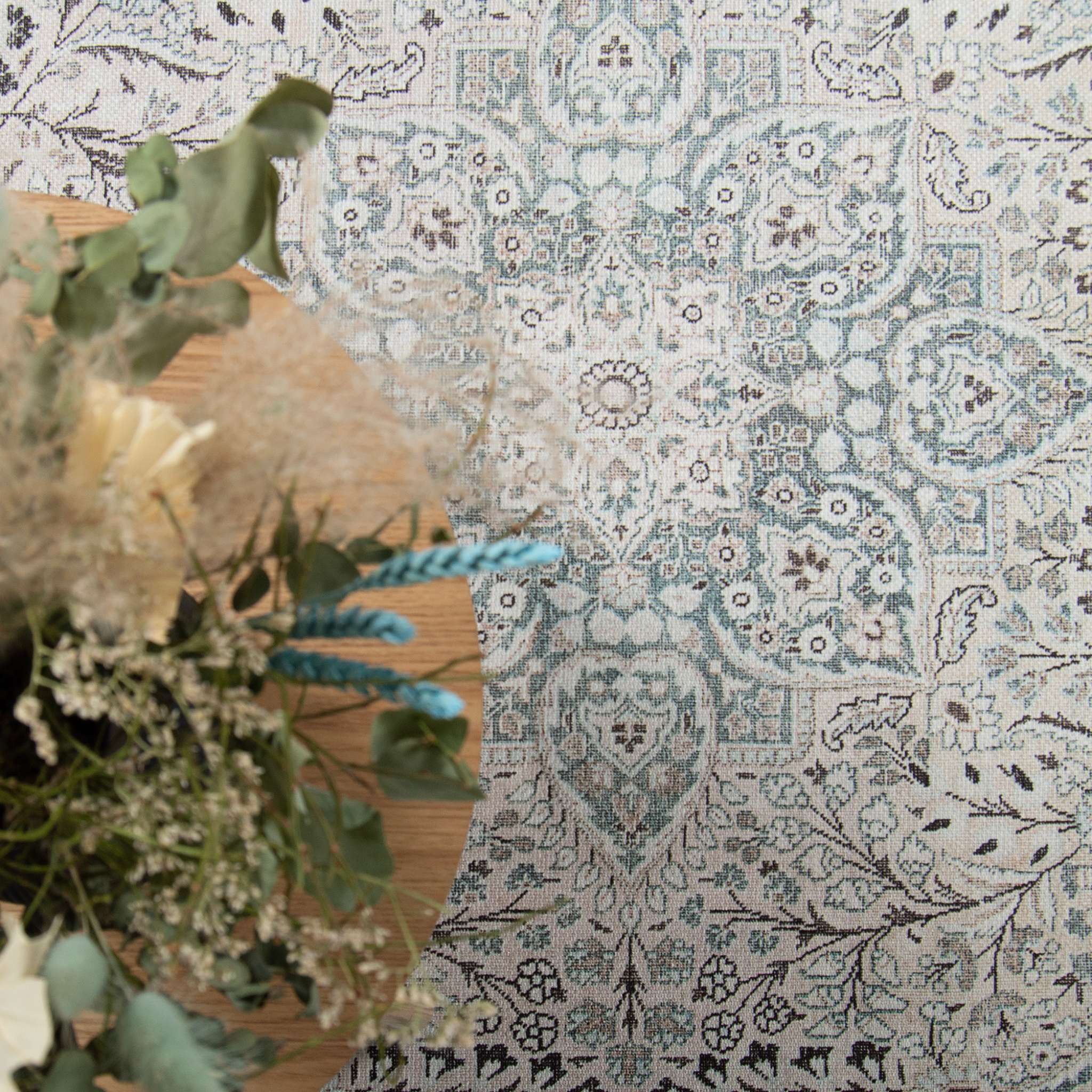 Cecilia Oriental Rug - beige-blue