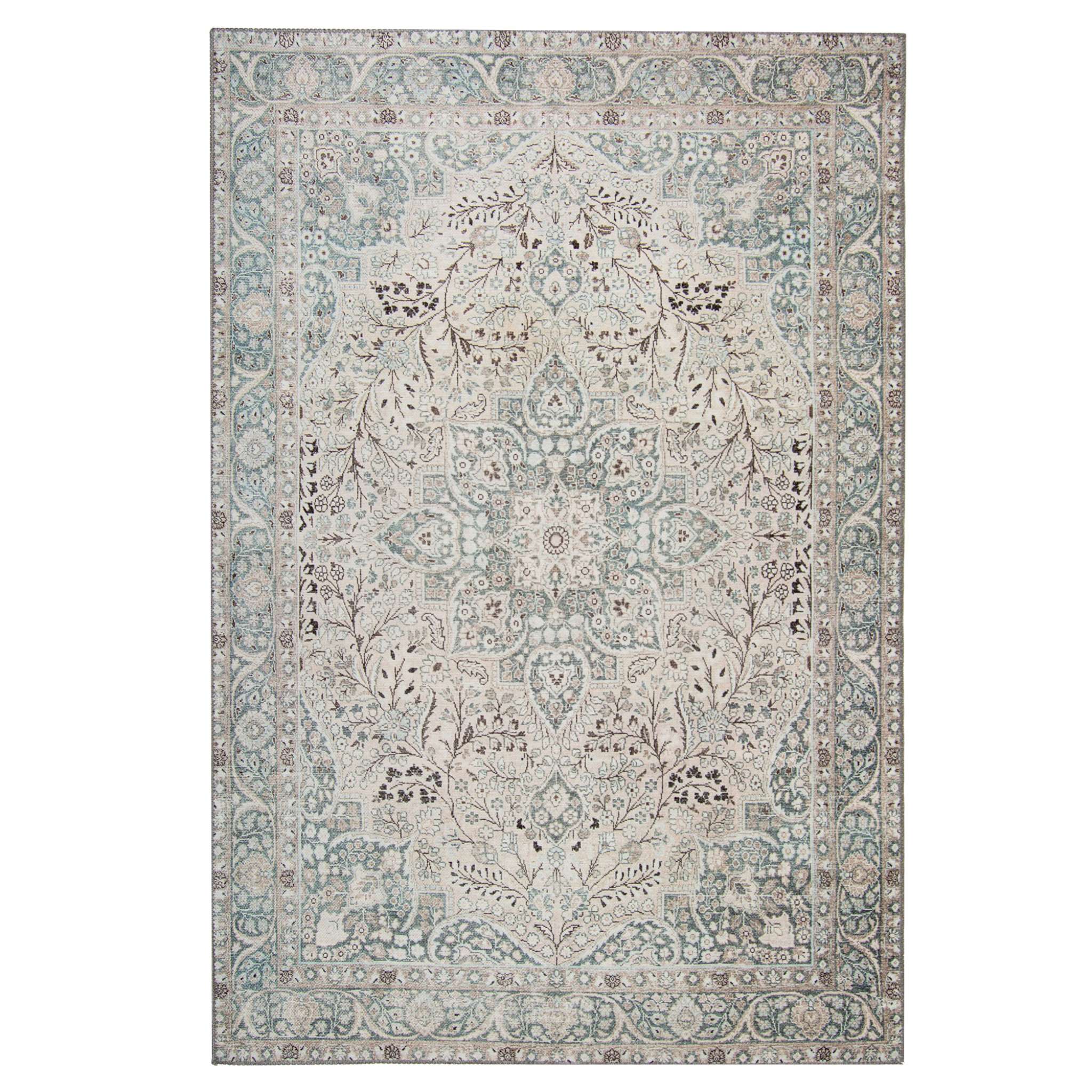 Cecilia Oriental Rug - beige-blue