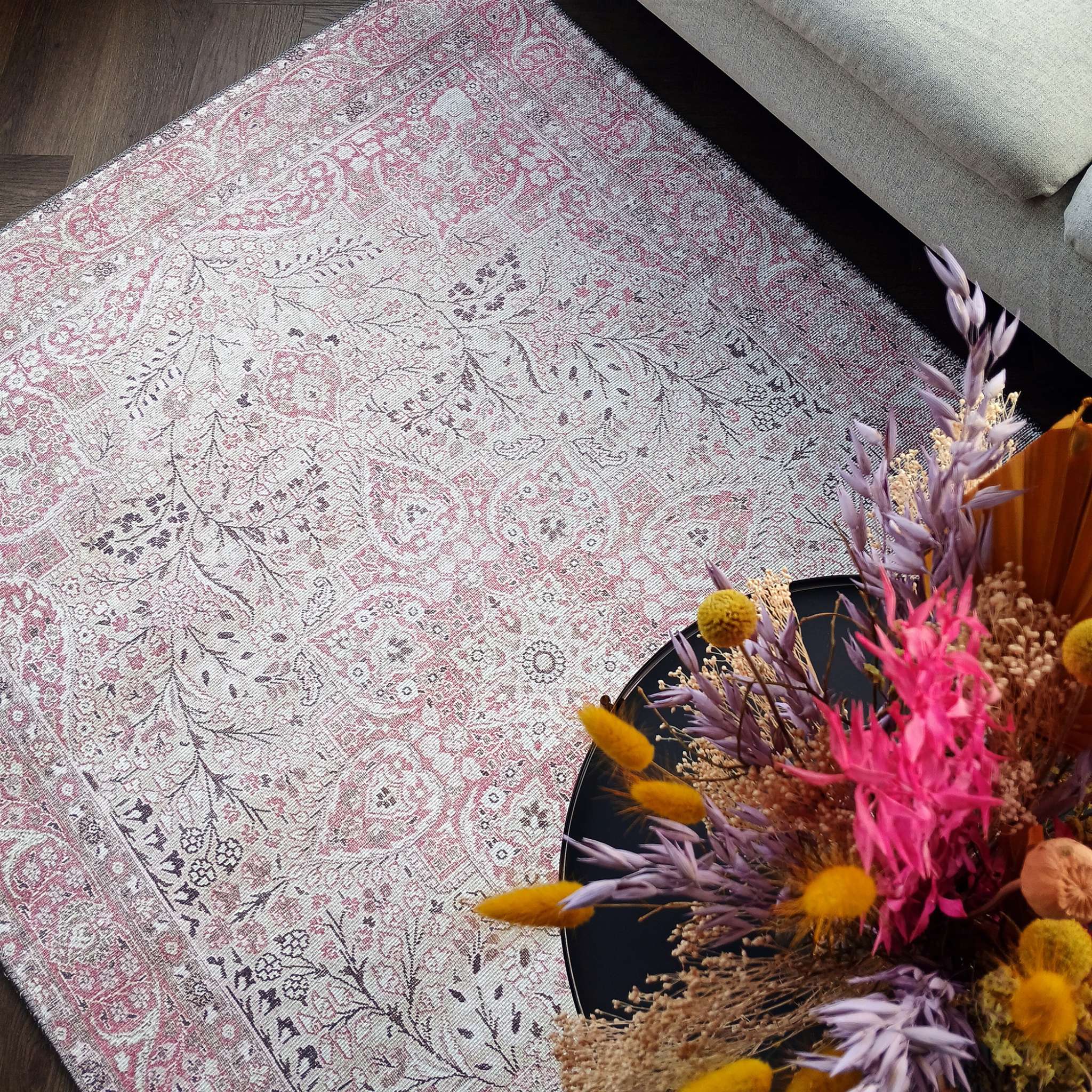 Cecilia Oriental Rug - Pink