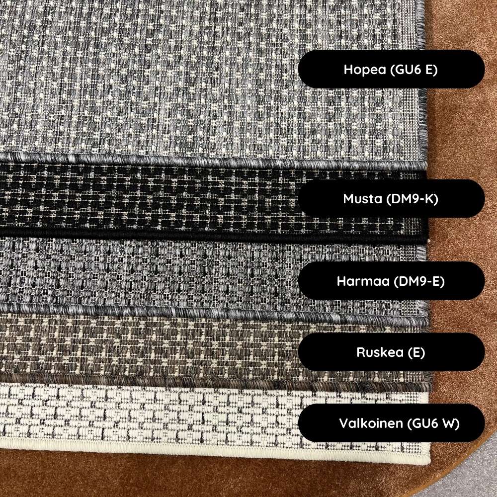 Dawn Foam 5787 sileäksi kudottu matto - ruskea.