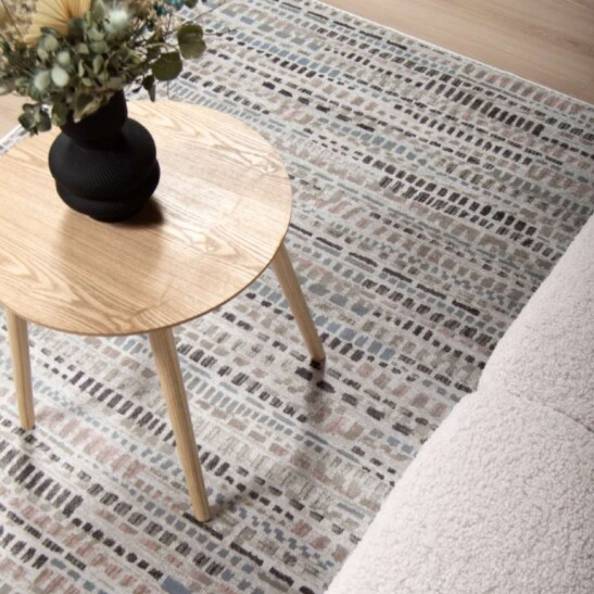 Dina viskoosimatto - Moniväri