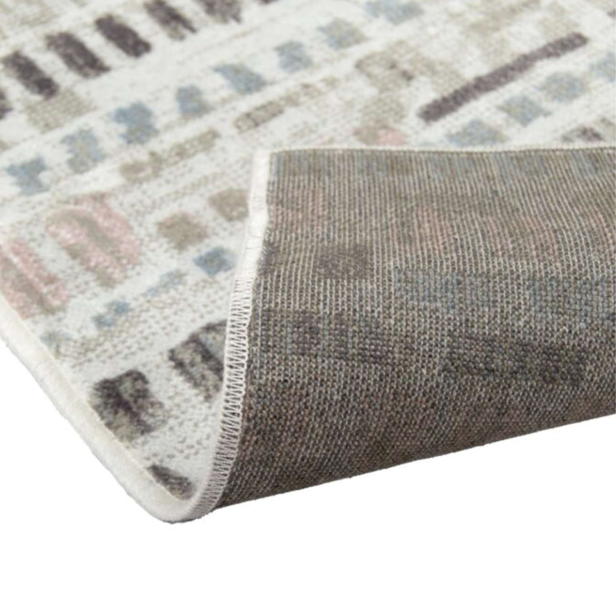 Dina viskoosimatto - Moniväri