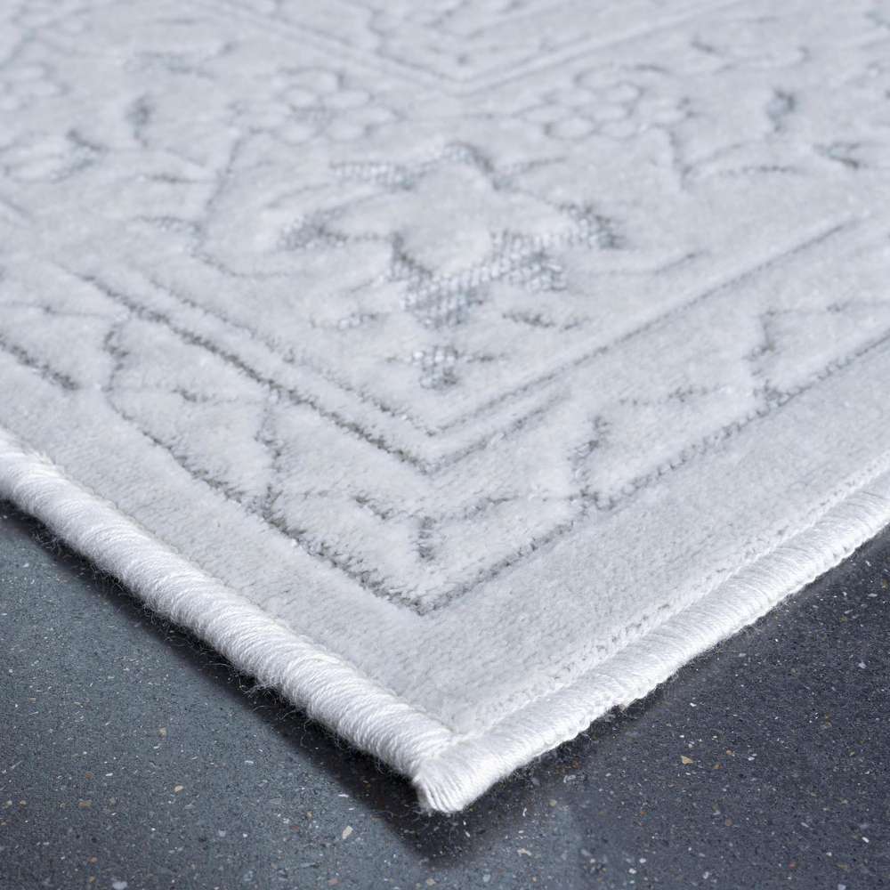 Elisabeth viskoosimatto - valkoinen.