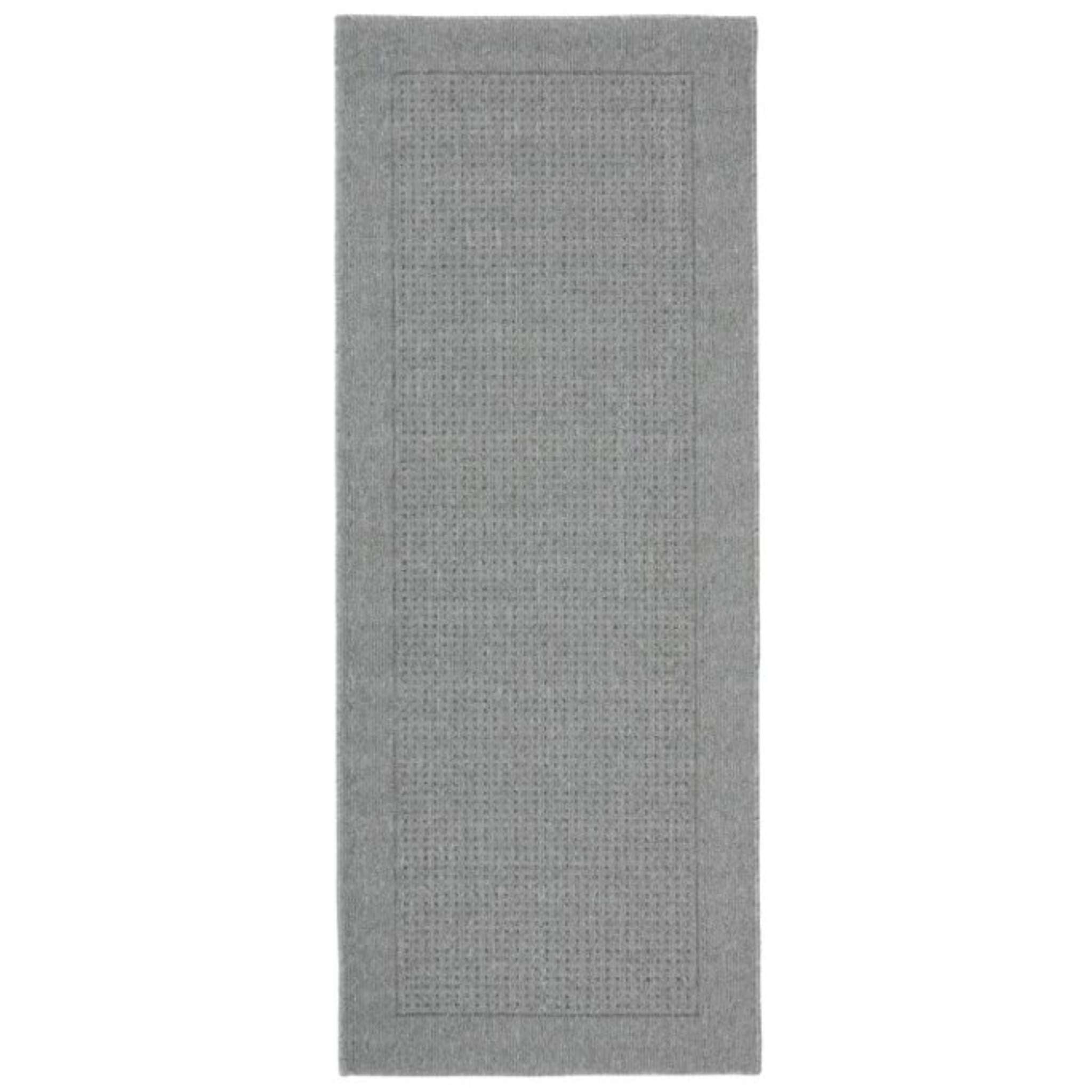 Fanni rubber backed rug - Light gray