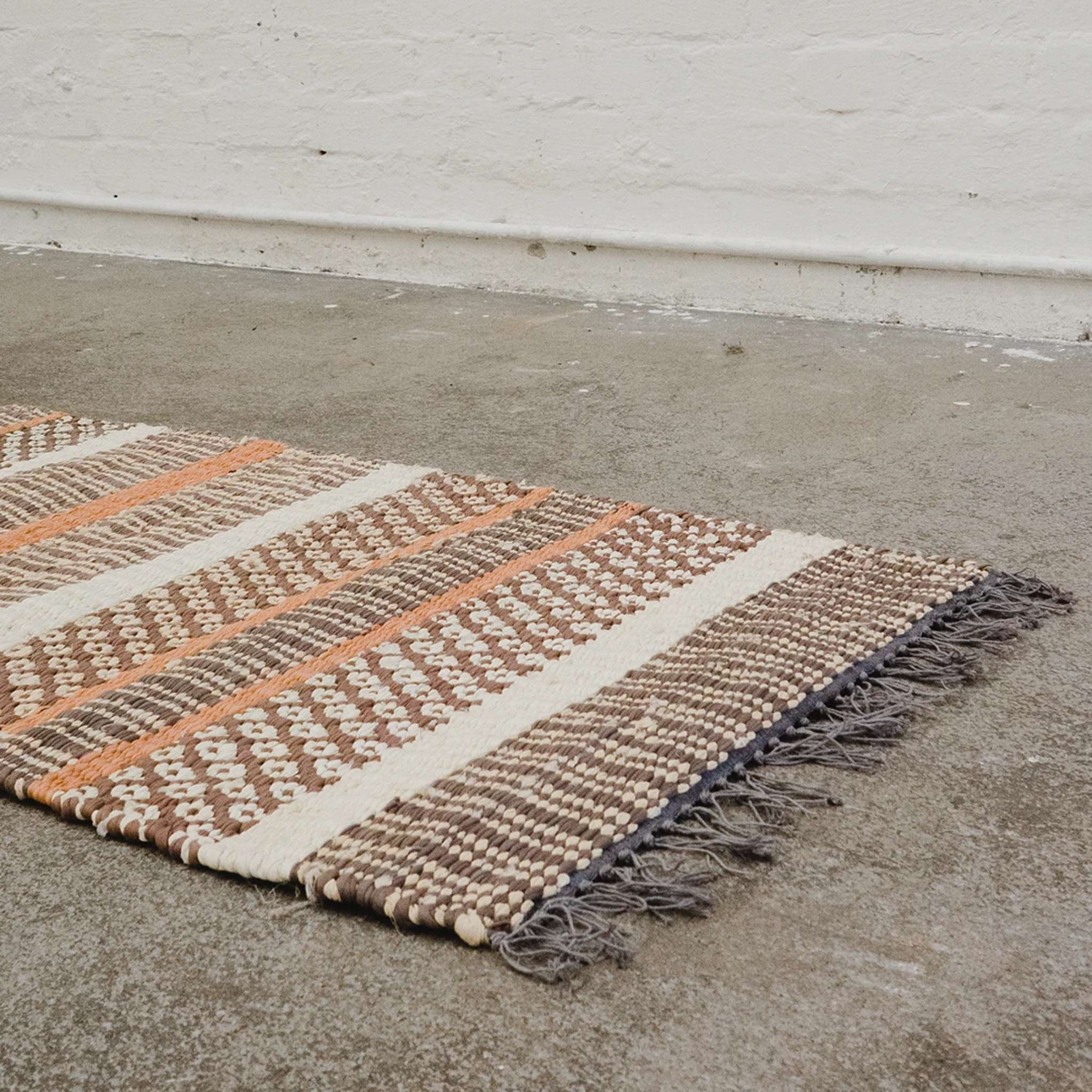 Finarte Birgitta puuvillamatto - Beige