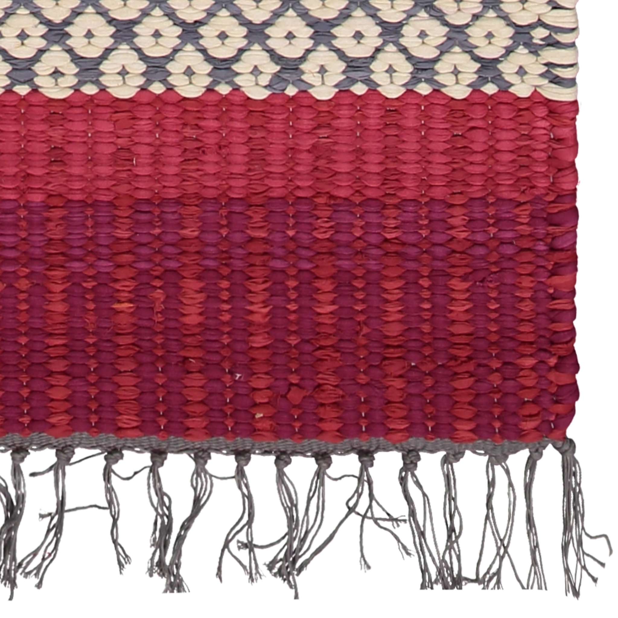 Finarte Birgitta puuvillamatto - Punainen