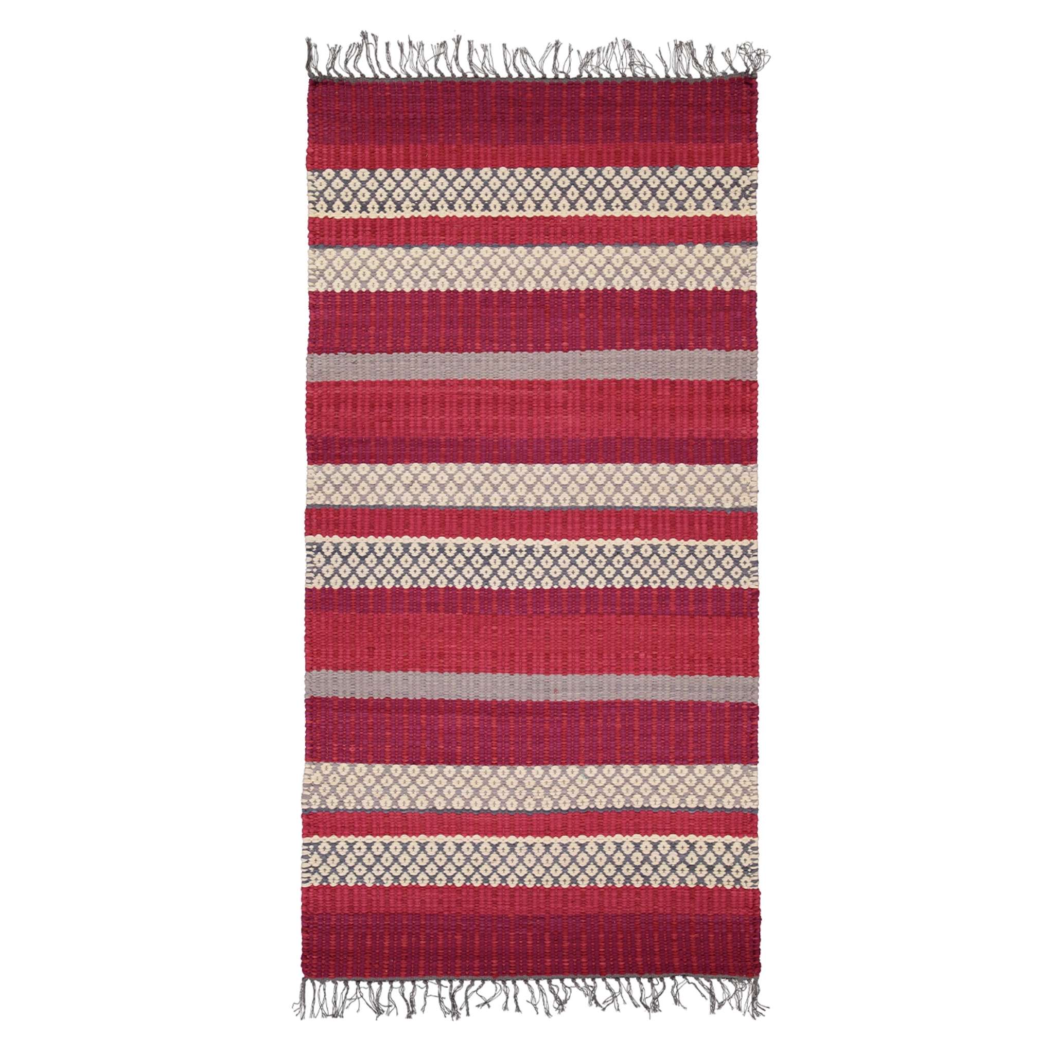 Finarte Birgitta puuvillamatto - Punainen