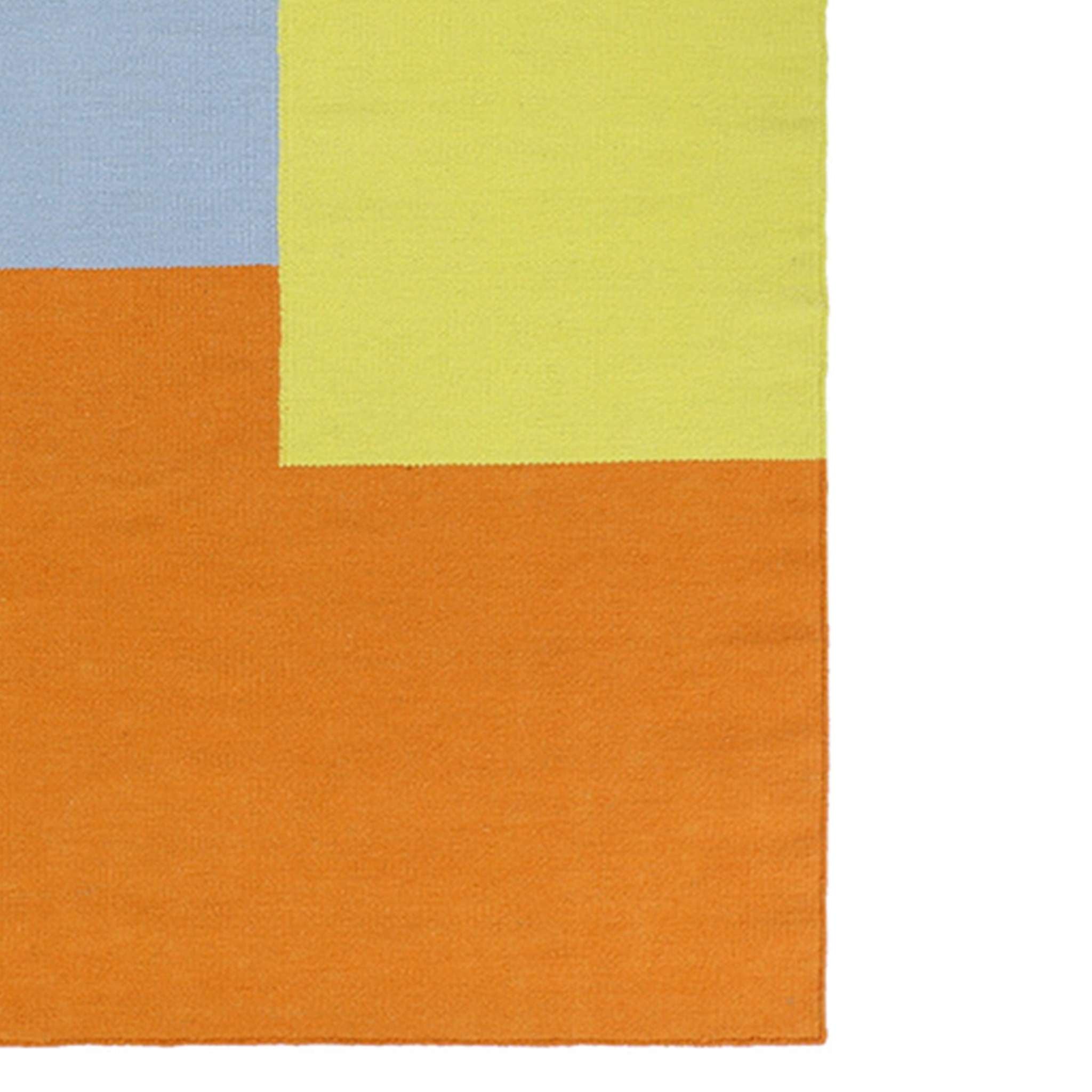 Finarte Kortteli Wool rug - White Yellow