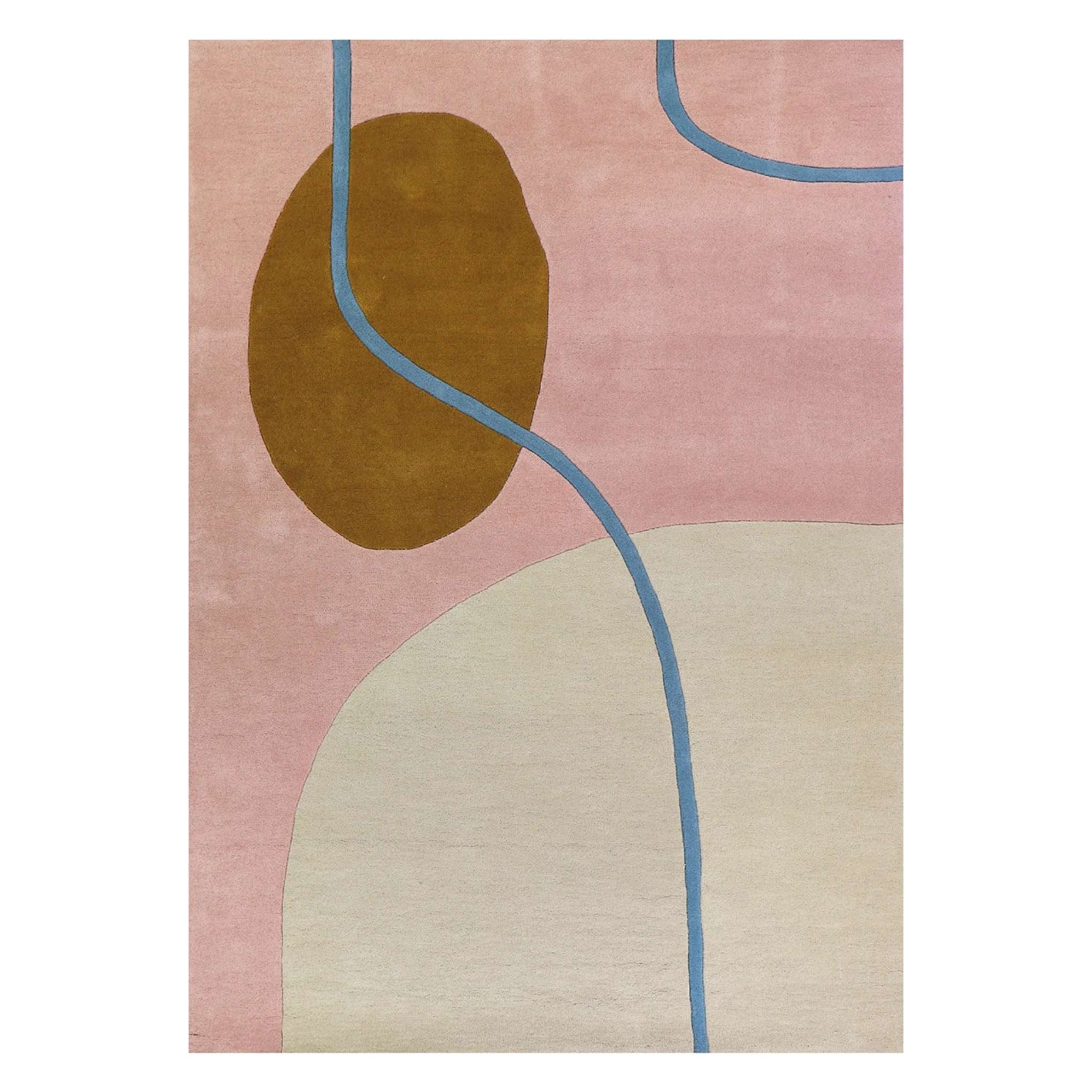 Finarte Ruukku Wool rug - Pink Beige