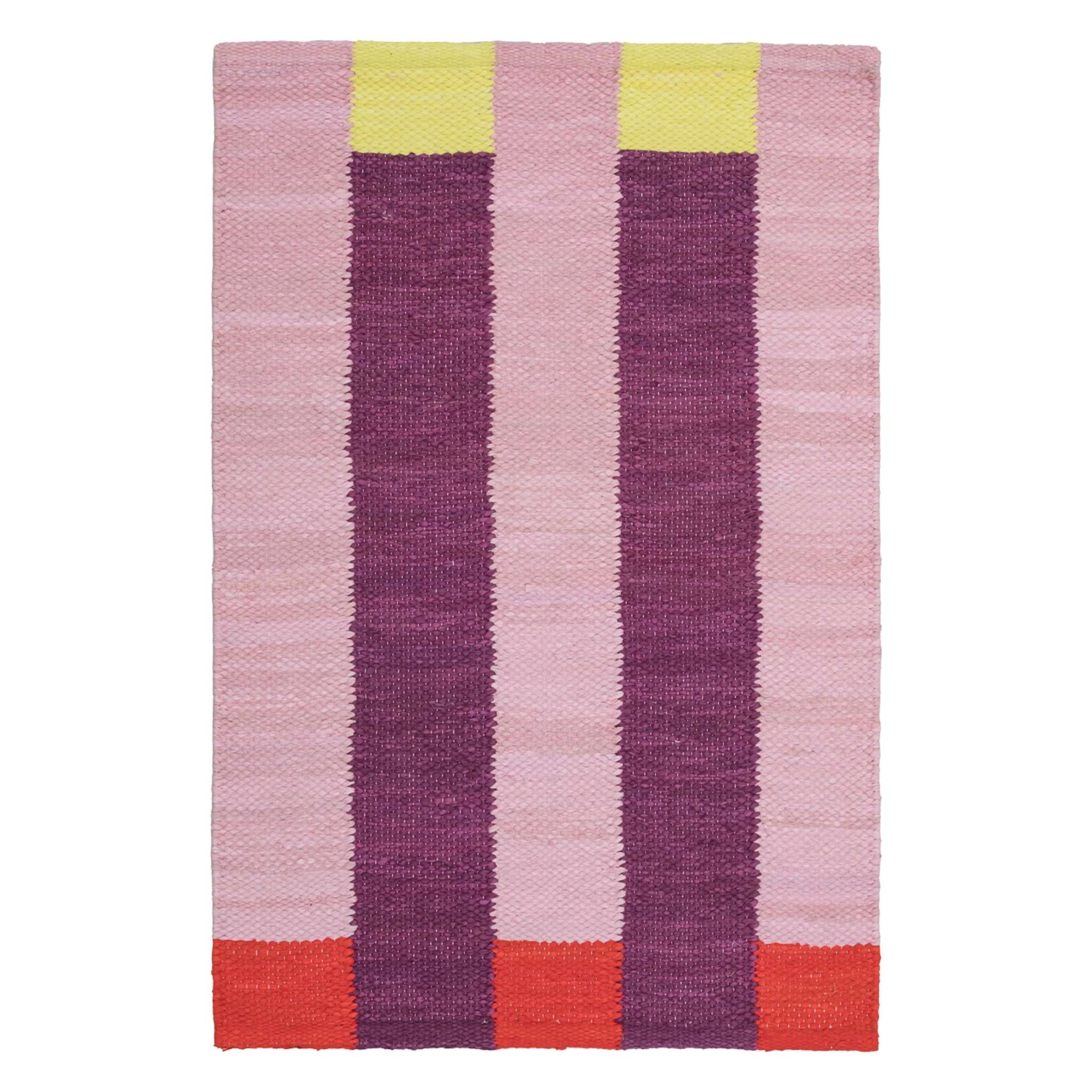 Finarte Rytmi puuvillamatto - Pinkki