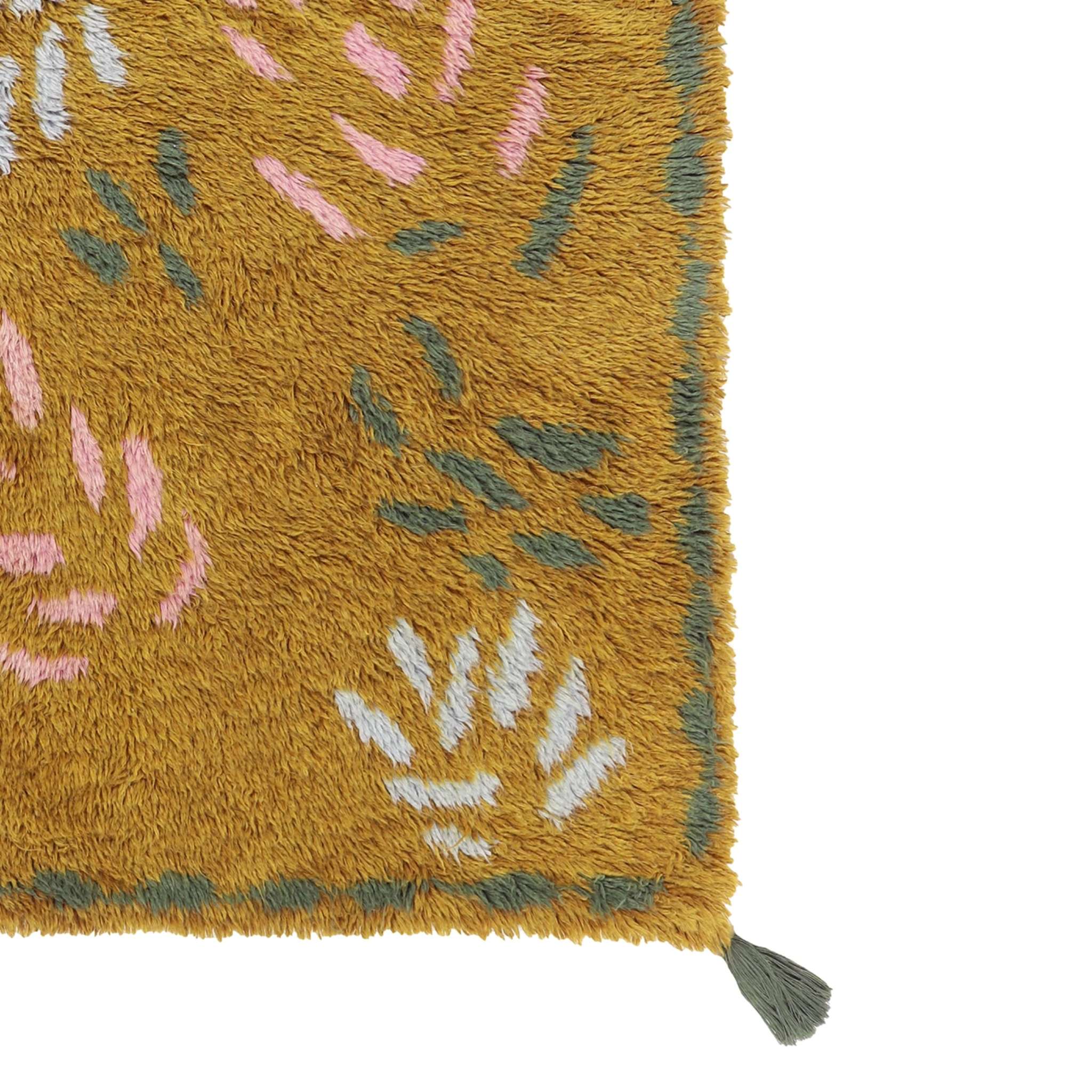 Finarte Väre Wool rug - Mustard