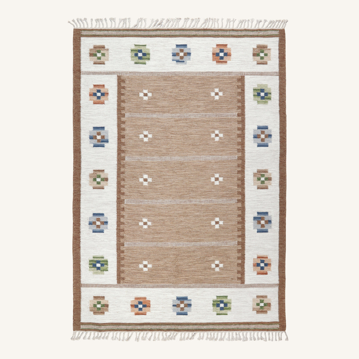 Gränsö villamatto - beige