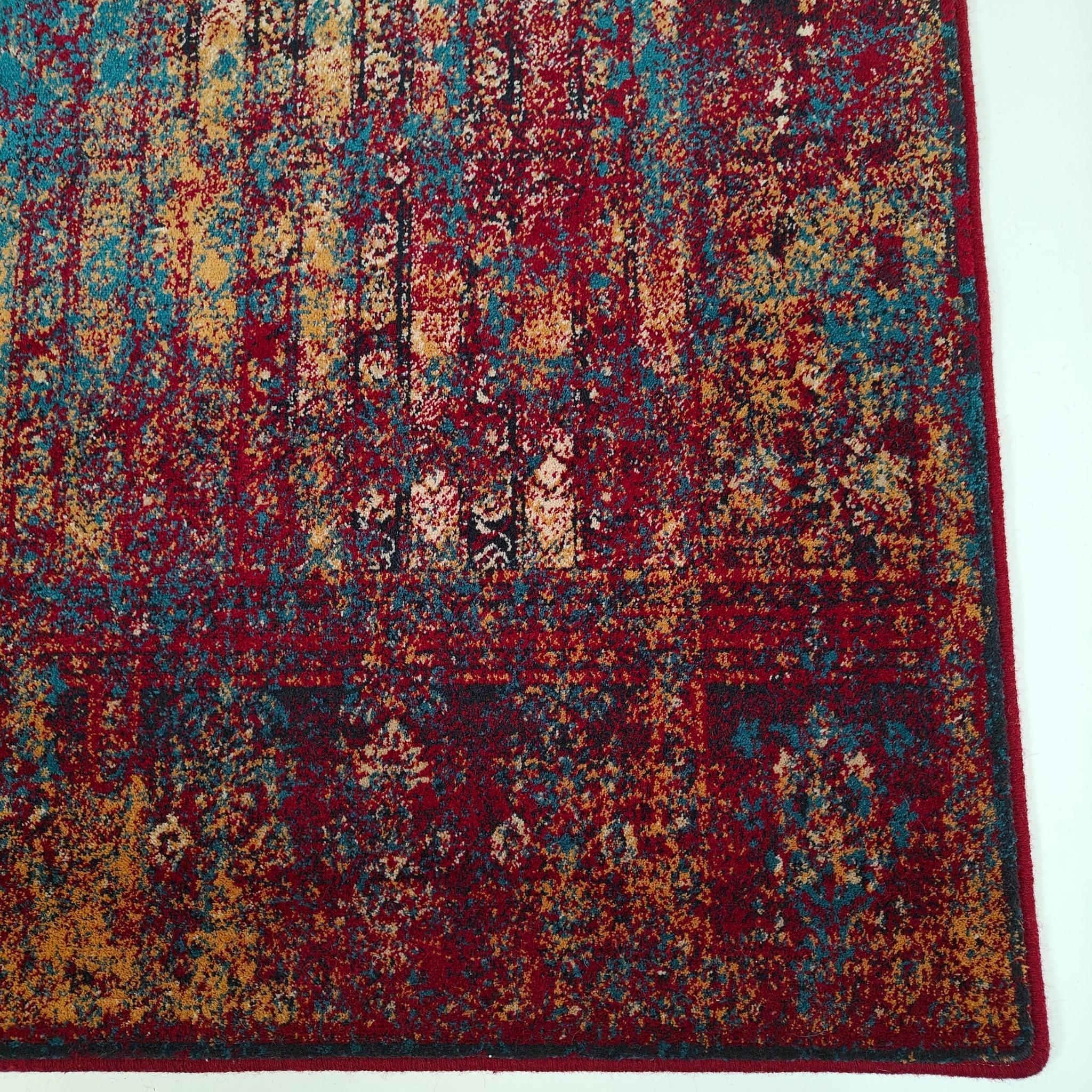 Grawe Wool rug - red