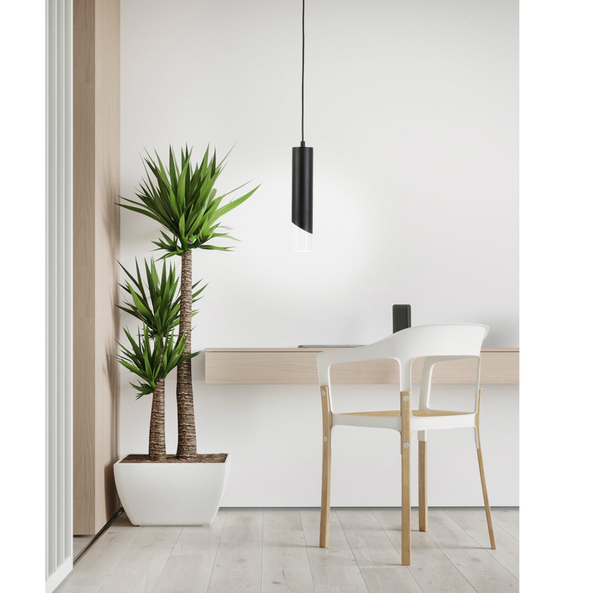 Hardin 342301-30 - Pendant lamp - Sand black