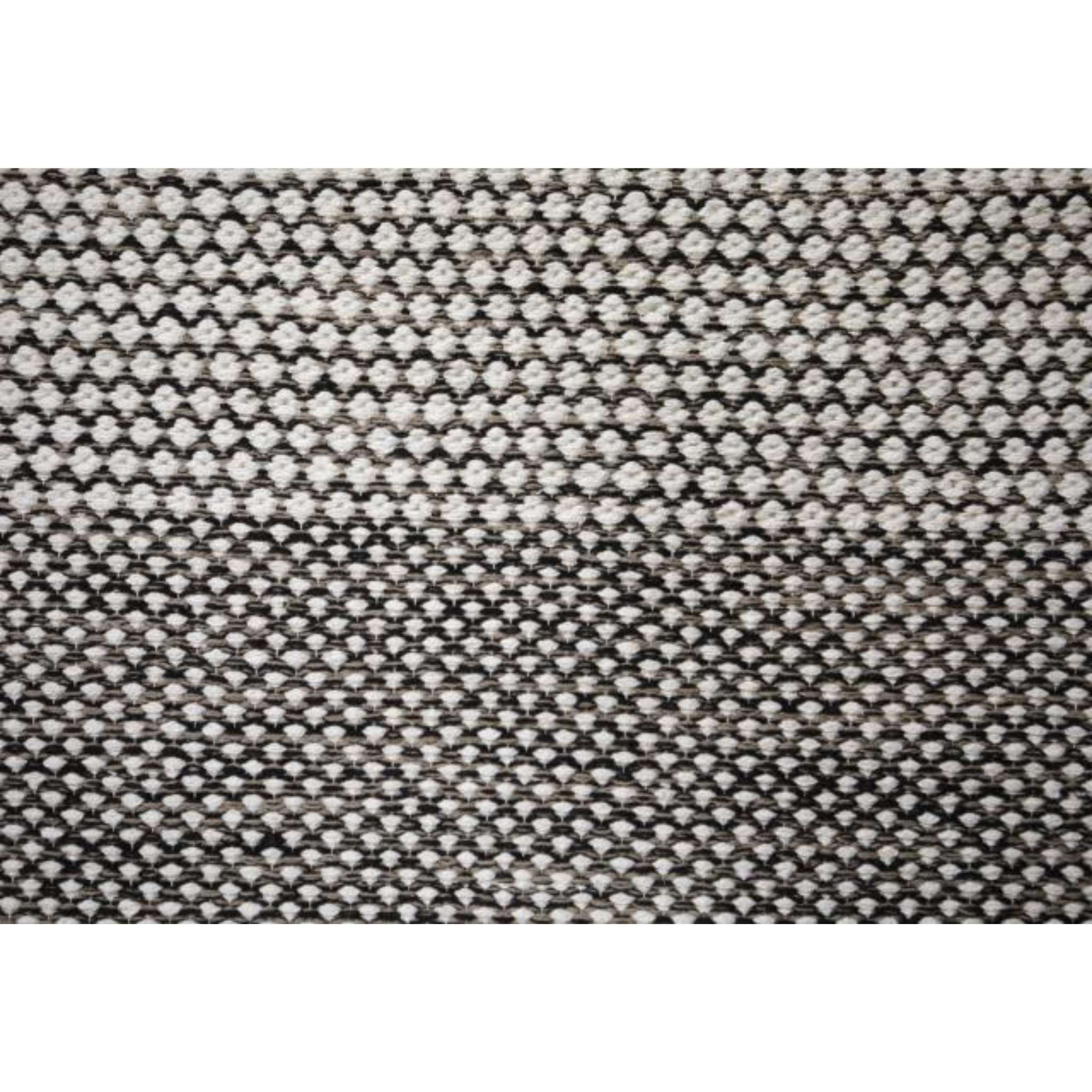 Hilla puuvillamatto - musta.