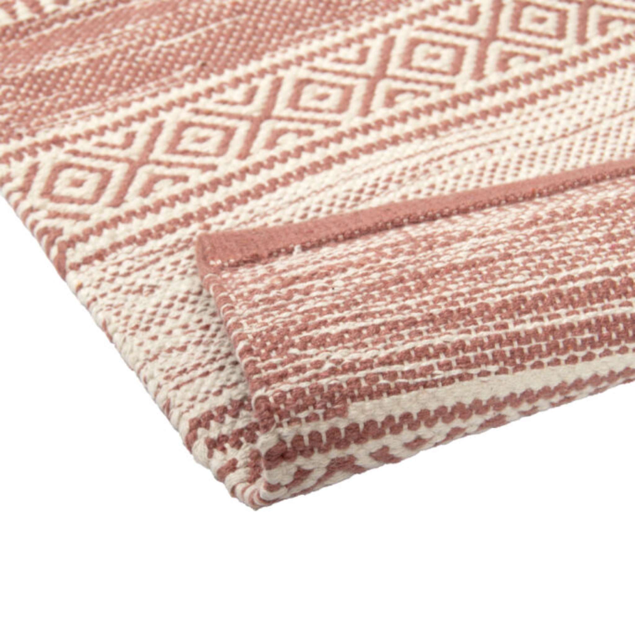 Jokilahti Cotton rug - Roosa