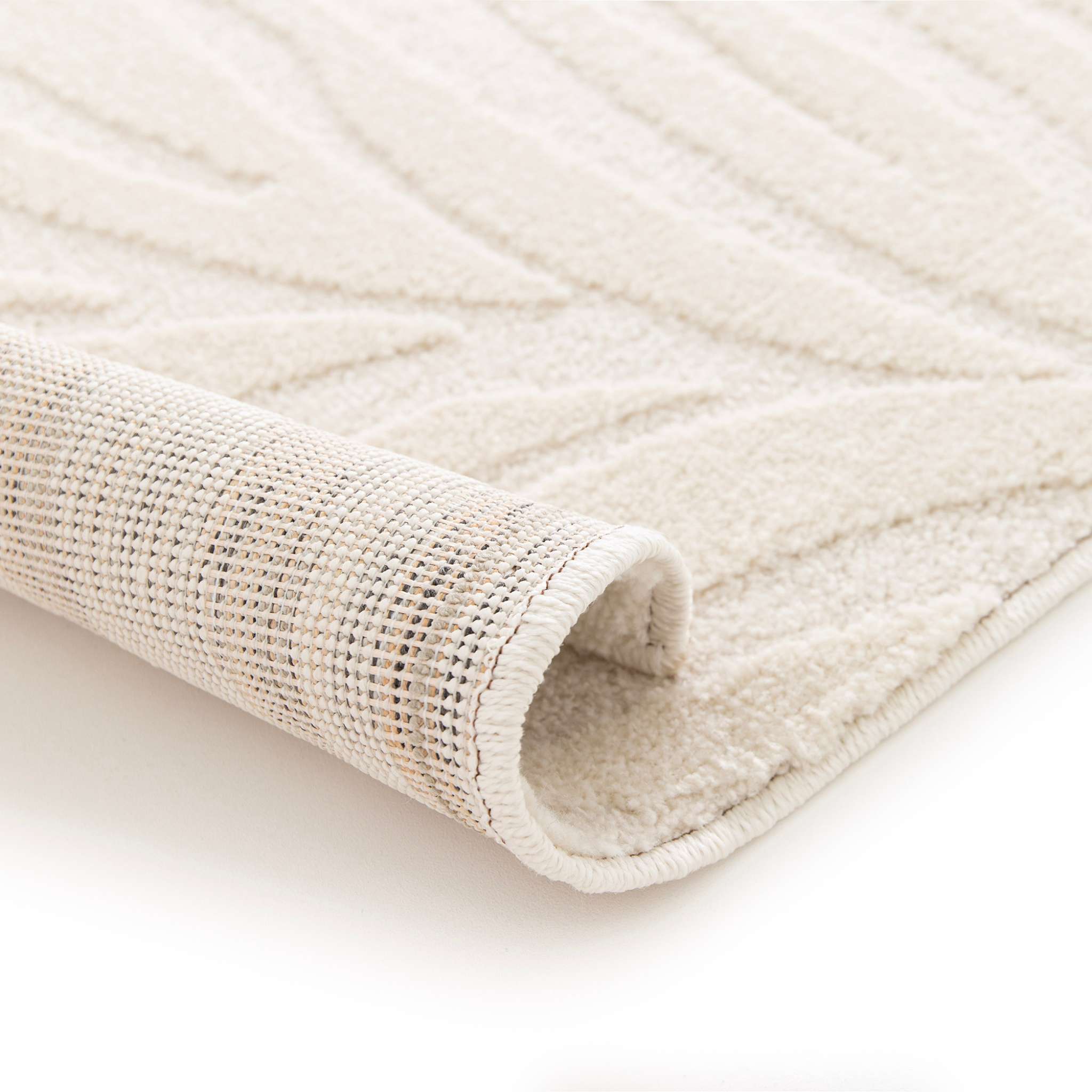 Kaste Pile rug - natural white