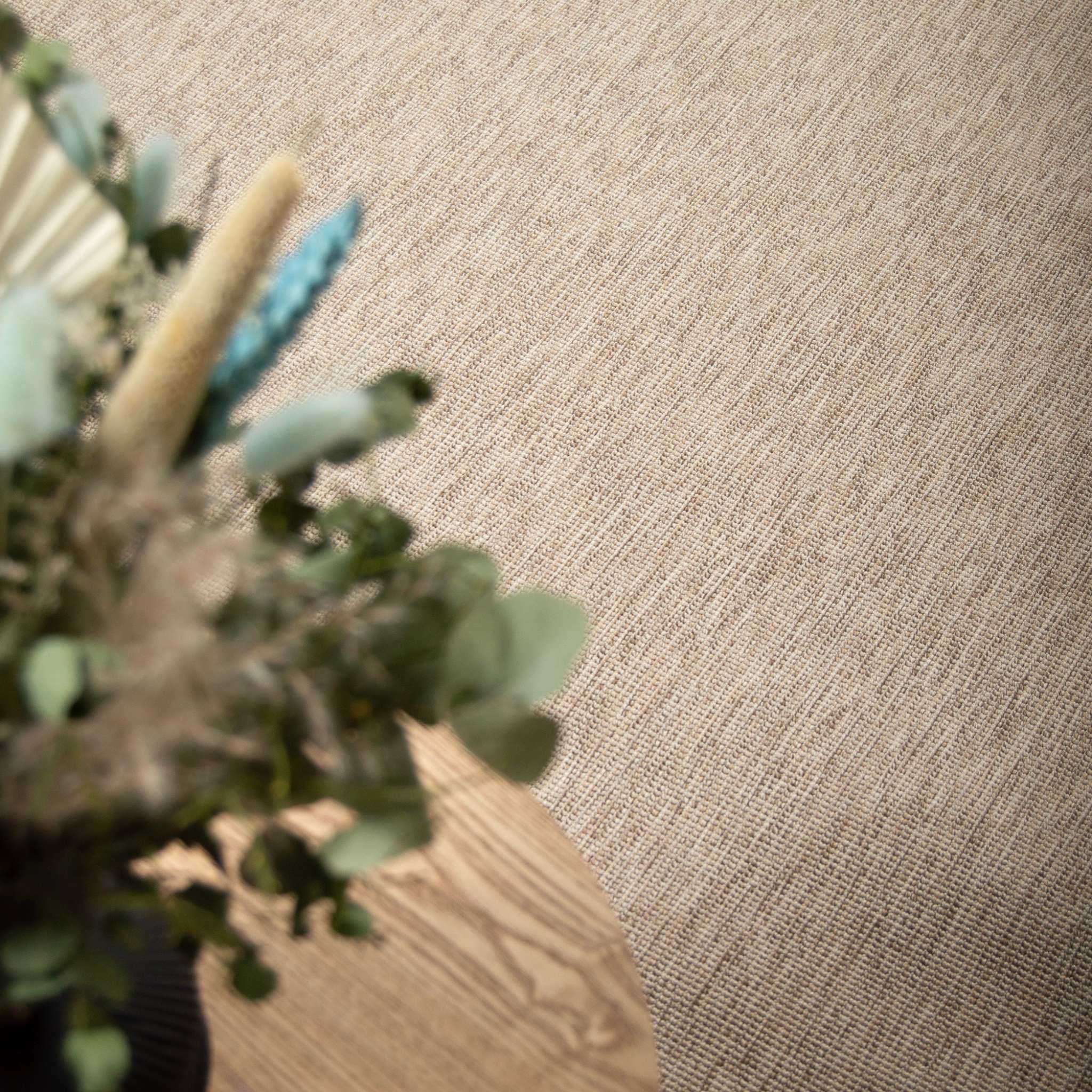 Kelo Easy-care rug 400 cm roll - linen