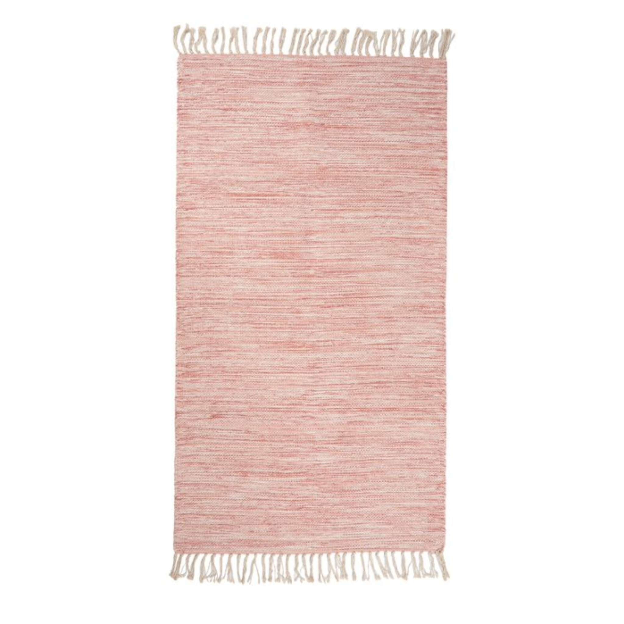 Kesälahti Cotton rug - pink
